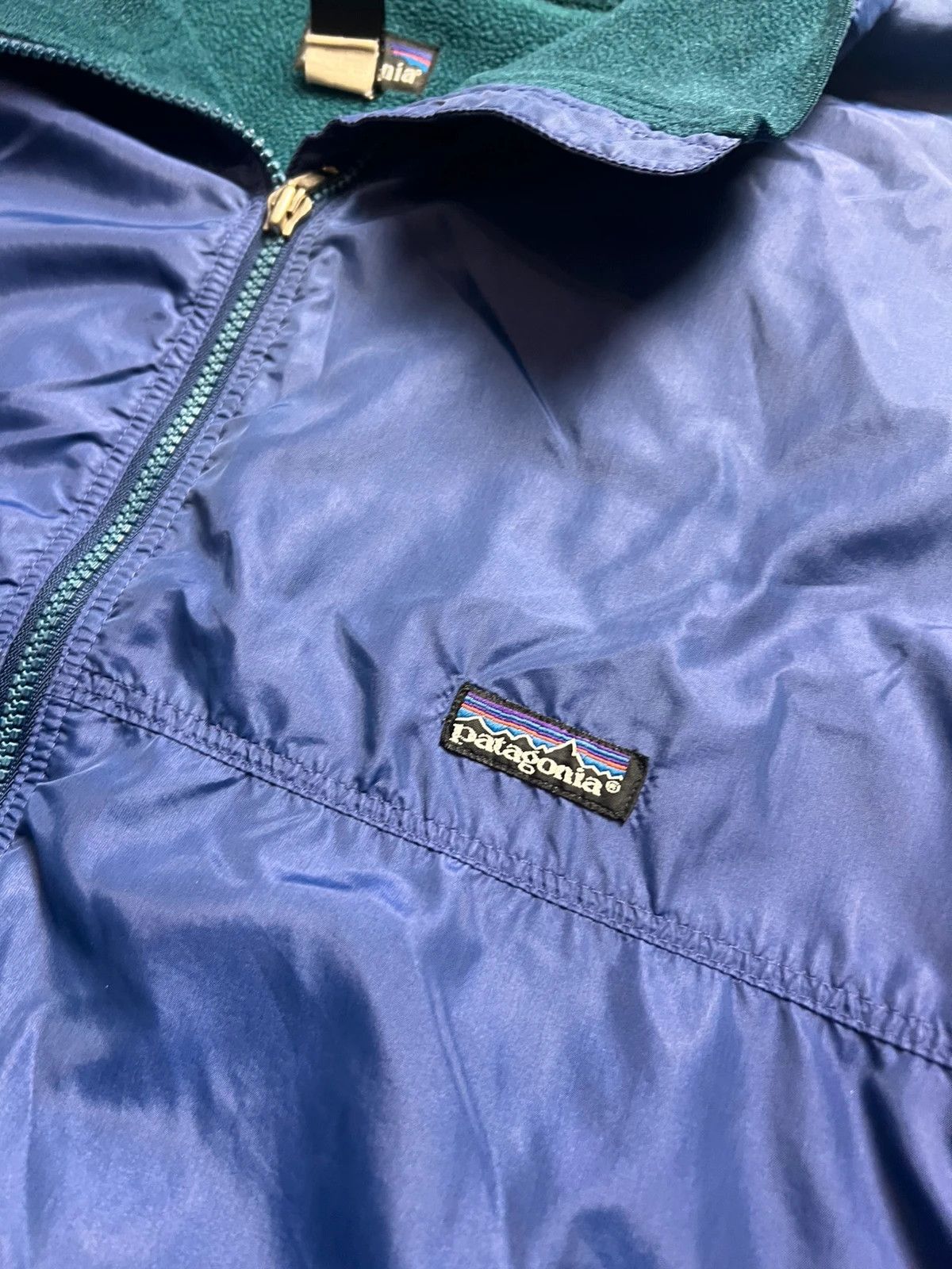 Patagonia Vintage blue patagonia light jacket Size US XL / EU 56 / 4 - 4 Thumbnail