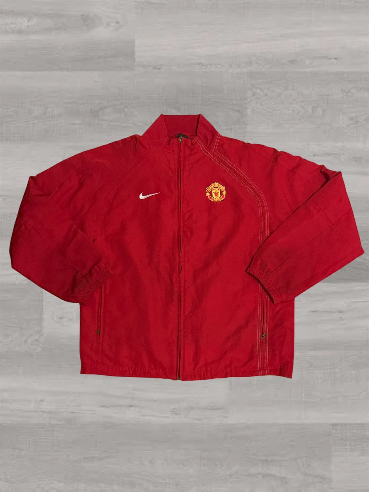 Nike Manchester United 2004/05 Track Jacket Size M Size US M / EU 48-50 / 2 - 1 Thumbnail