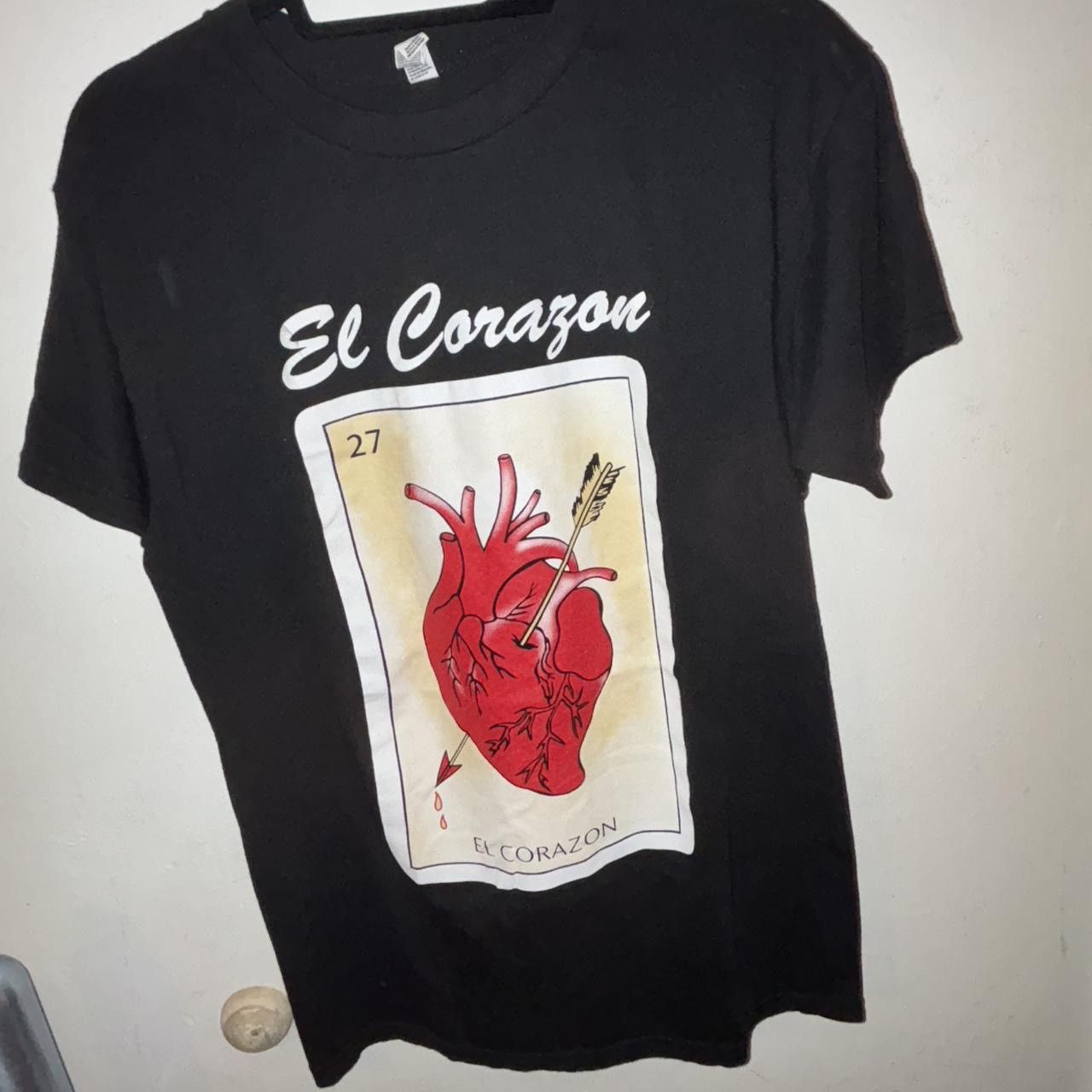 Dior × Vintage Spanish Lottery Heart T-Shirt Size US M / EU 48-50 / 2 - 1 Thumbnail