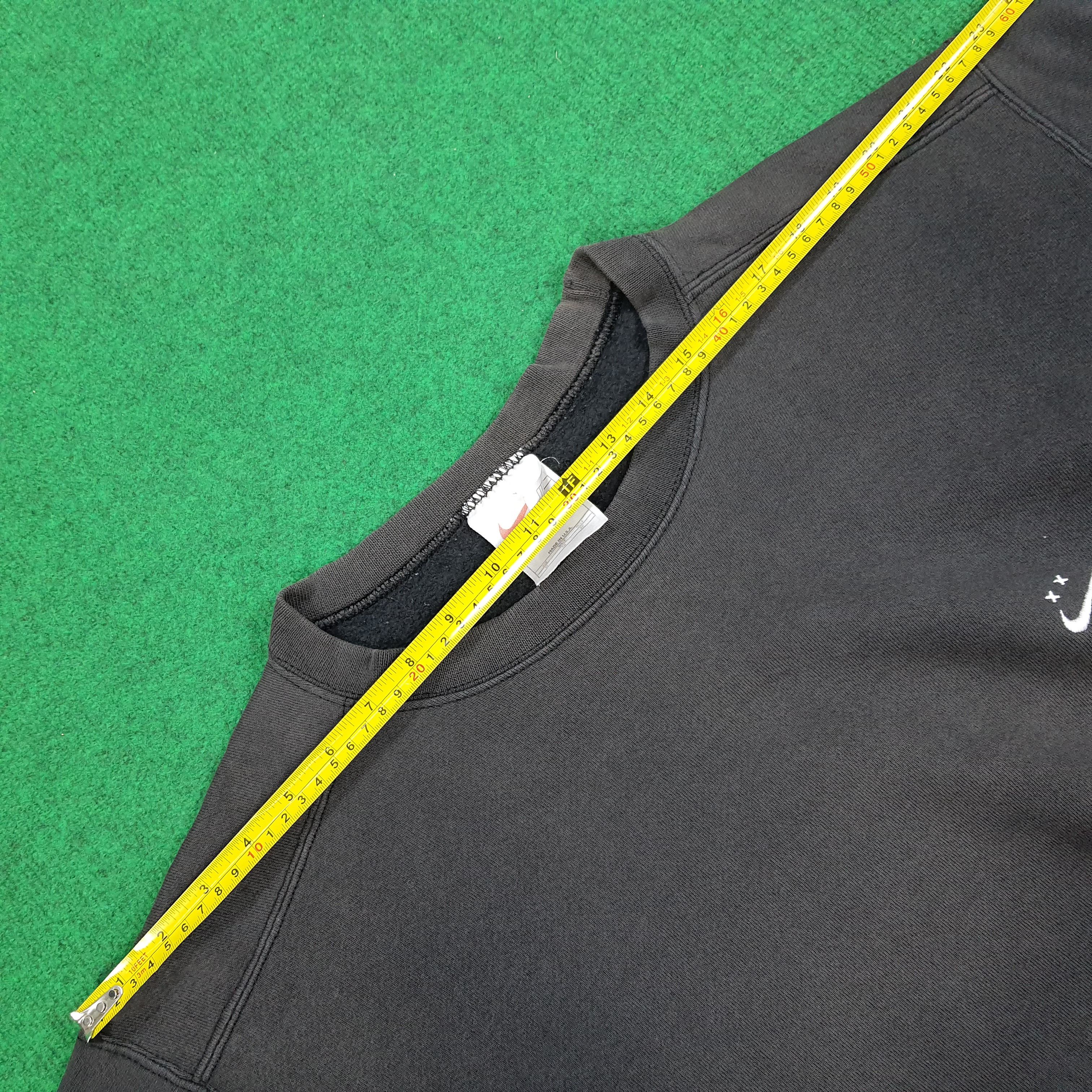 Nike × Vintage Vintage Nike Embroidery Swoosh Streetwear Sweatshirt Size US XL / EU 56 / 4 - 8 Thumbnail
