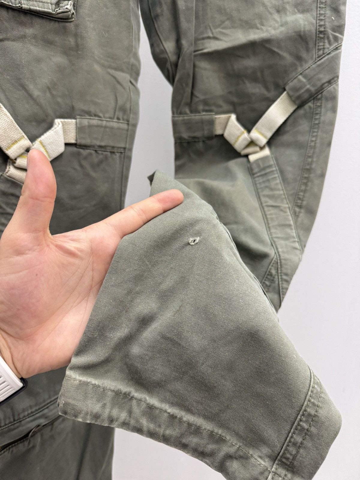 Dsquared2 Dsquared2 SS01 Tactical Military Bondage Cargo Pants Size US 32 / EU 48 - 3 Thumbnail