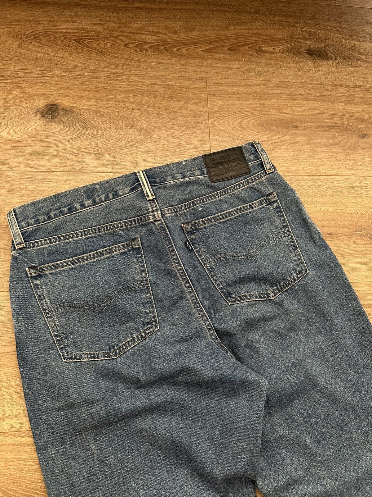 Levi's 🔥LEVIS JAPAN FABRIC SELVEDGE JEANS🔥 Size US 32 / EU 48 - 2 Thumbnail