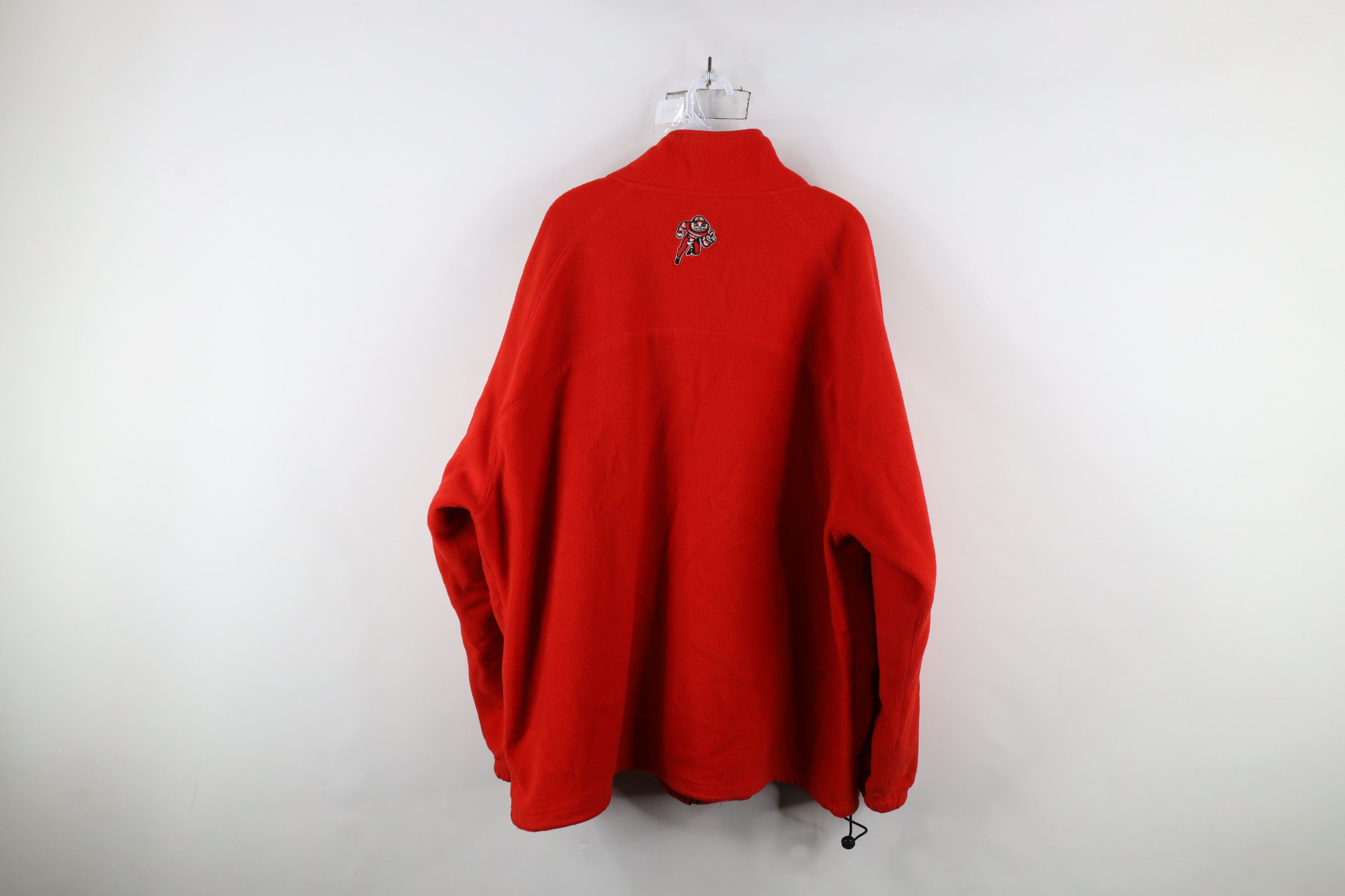 Vintage Vintage Ohio State University Lined Fleece Full Zip Jacket Size US XXL / EU 58 / 5 - 13 Thumbnail