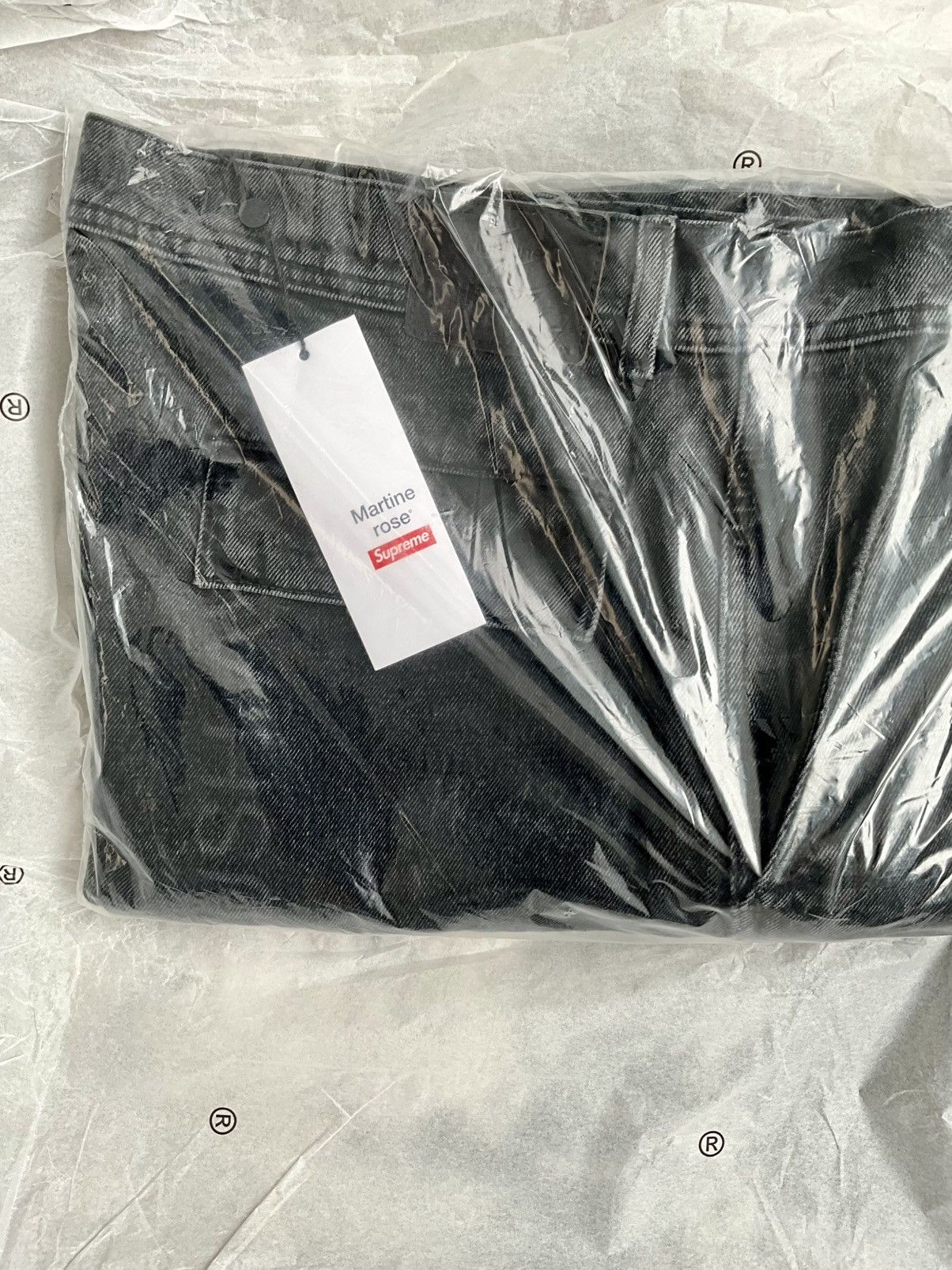 Martine Rose × Supreme New Supreme X Martine Rose Cargo Denim Jeans RARE 36 Size US 36 / EU 52 - 7 Thumbnail