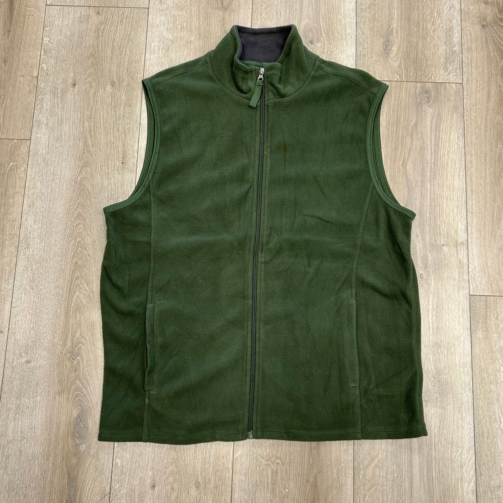 Stussy Club Room Green Fleece Vest Zip up Size Large L B20 Size US L / EU 52-54 / 3 - 1 Thumbnail