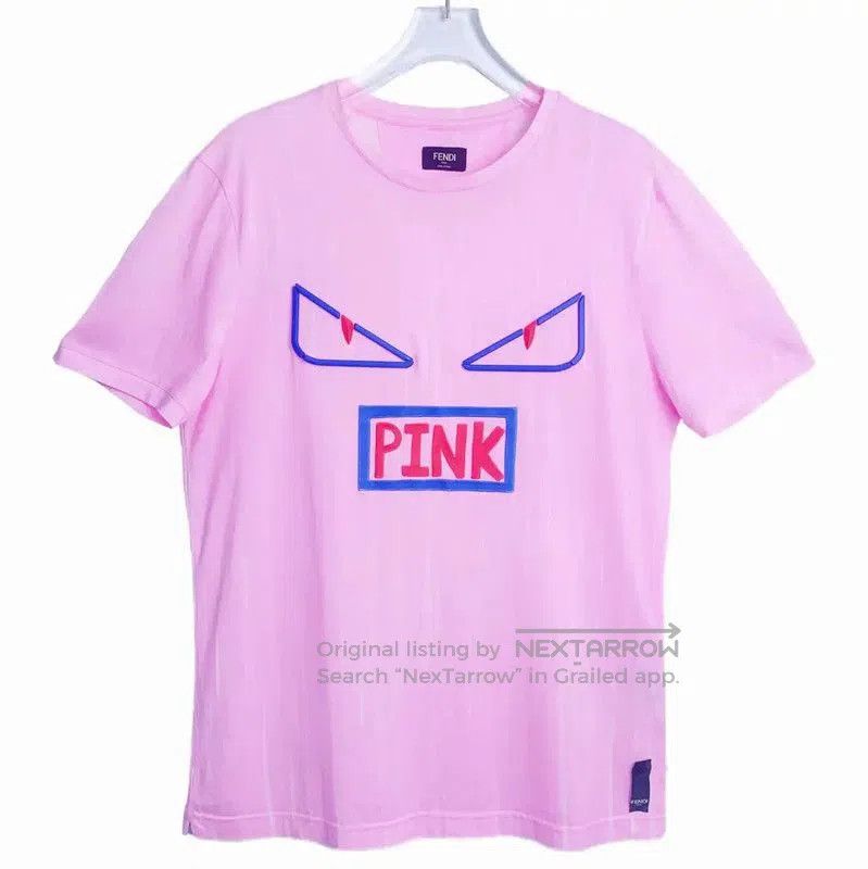 Fendi Fendi Pink Cotton Women's T-Shirt . Size S / US 4 / IT 40 - 1 Thumbnail