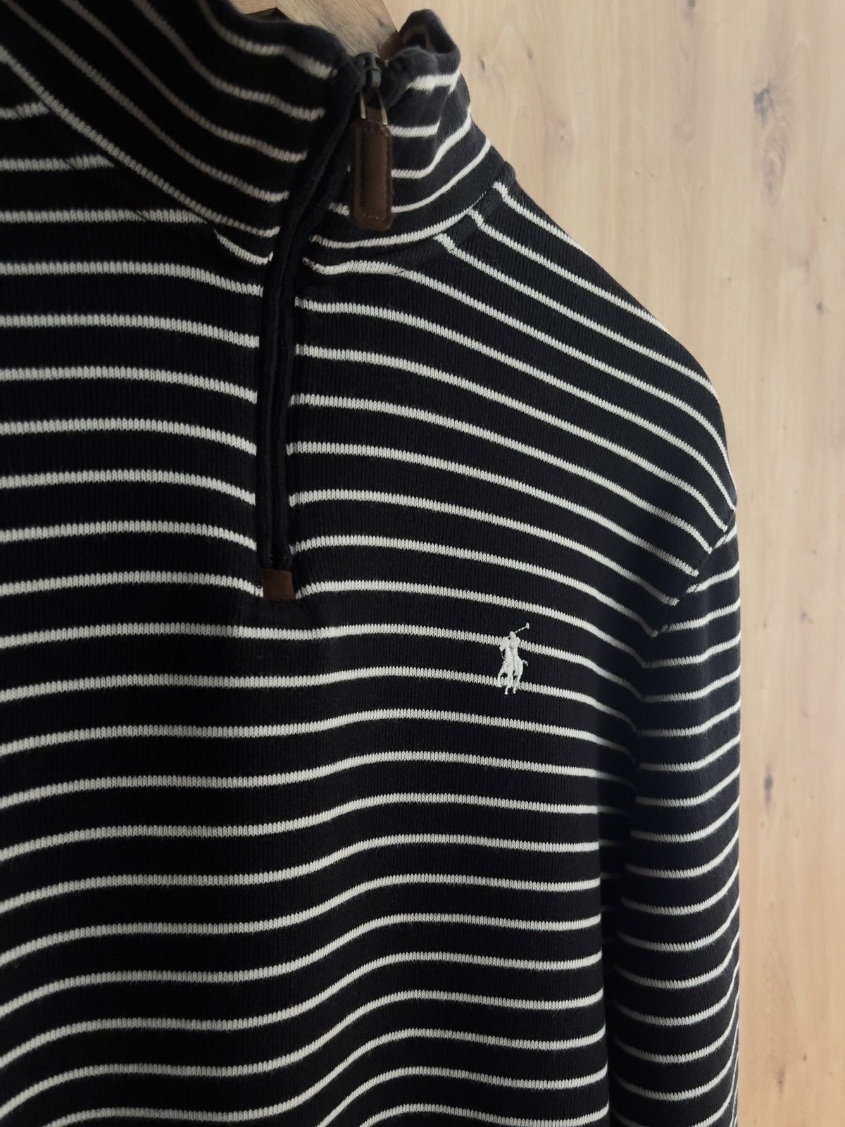 Polo Ralph Lauren Striped Turtleneck Cardigan