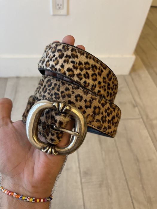 Chrome Hearts Chrome hearts Cheetah gunslinger belt(sold) | Grailed