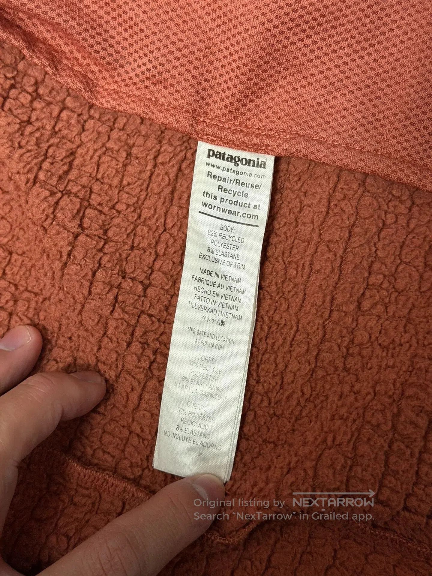Patagonia Patagonia R2 Techface Men's Fleece Jacket. Size US S / EU 44-46 / 1 - 7 Thumbnail