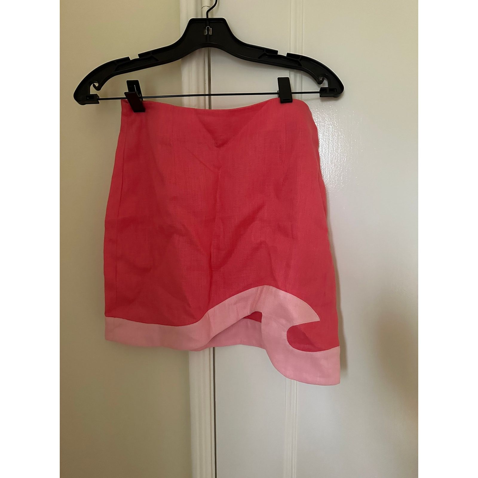 Staud Authentic Staud Leandro pink skirt Size S / US 4 / IT 40 - 1 Thumbnail
