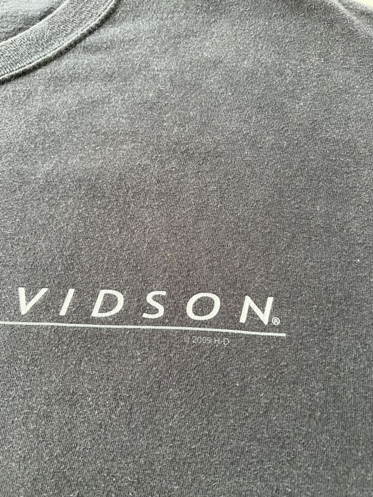 Harley Davidson Vintage 2009 Harley Davidson Motorcycle Florida Black Tshirt Size US L / EU 52-54 / 3 - 5 Thumbnail