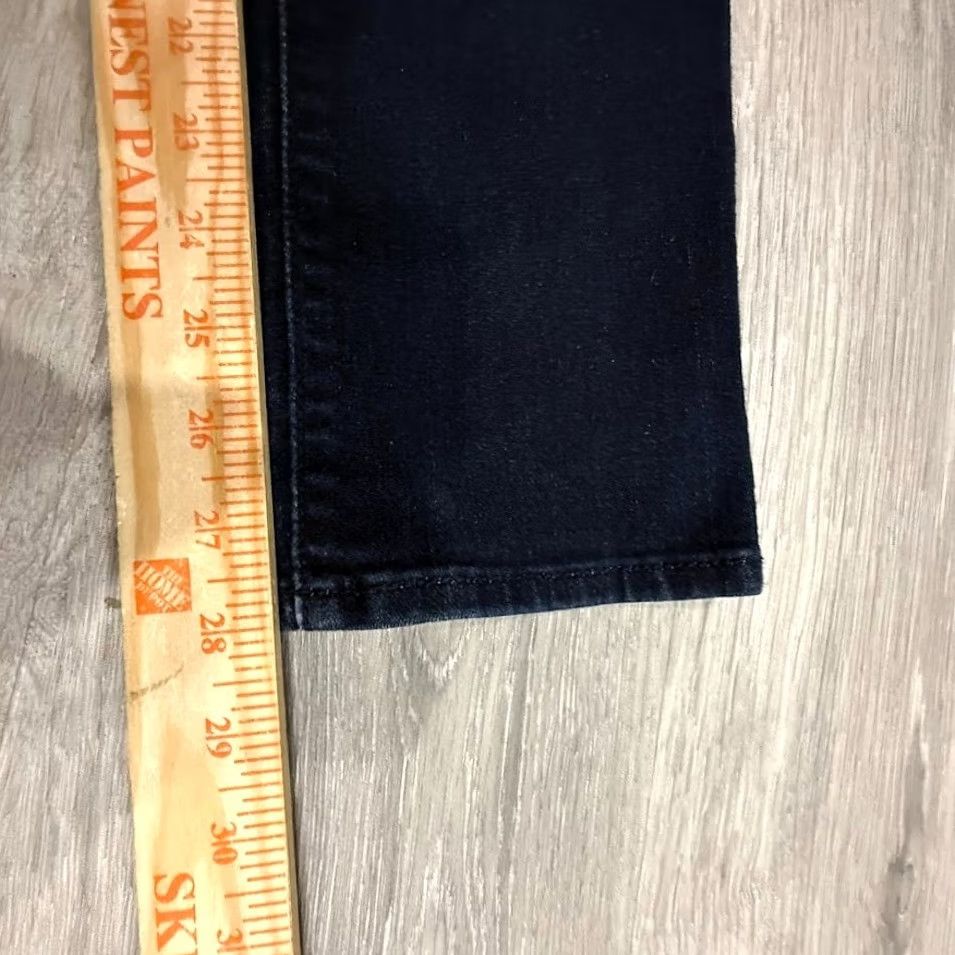 Levi's Levi’s Slim Leg Jeans Womens 26 Blue Dark Wash Stretch Mid Rise 5-Pocket Denim Regular Inseam 28 Size 26" / US 2 / IT 38 - 6 Thumbnail
