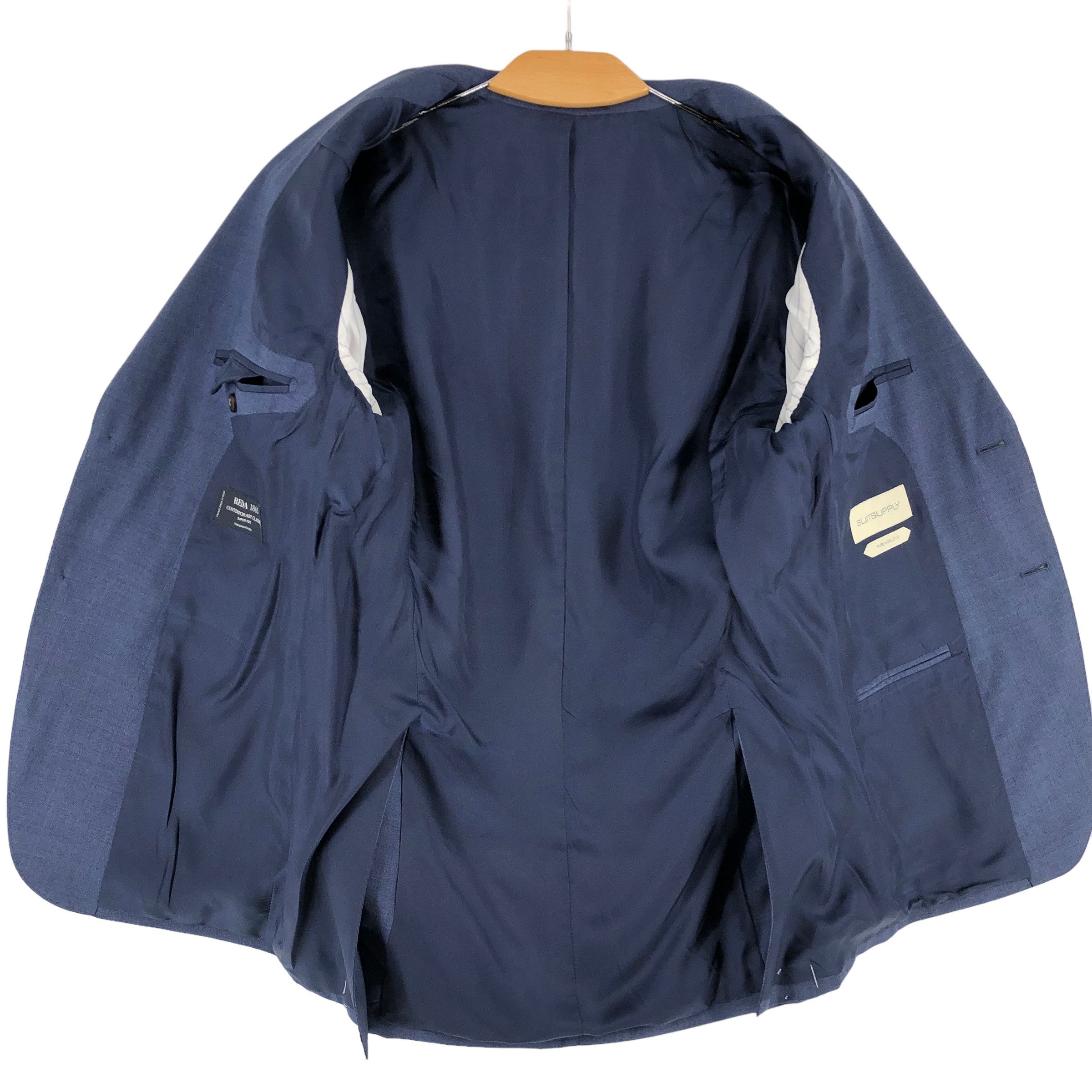 Suitsupply Lazio Single Breasted Wool Blazer Size EU:48; UK:36; US:38R Size 38R - 3 Thumbnail