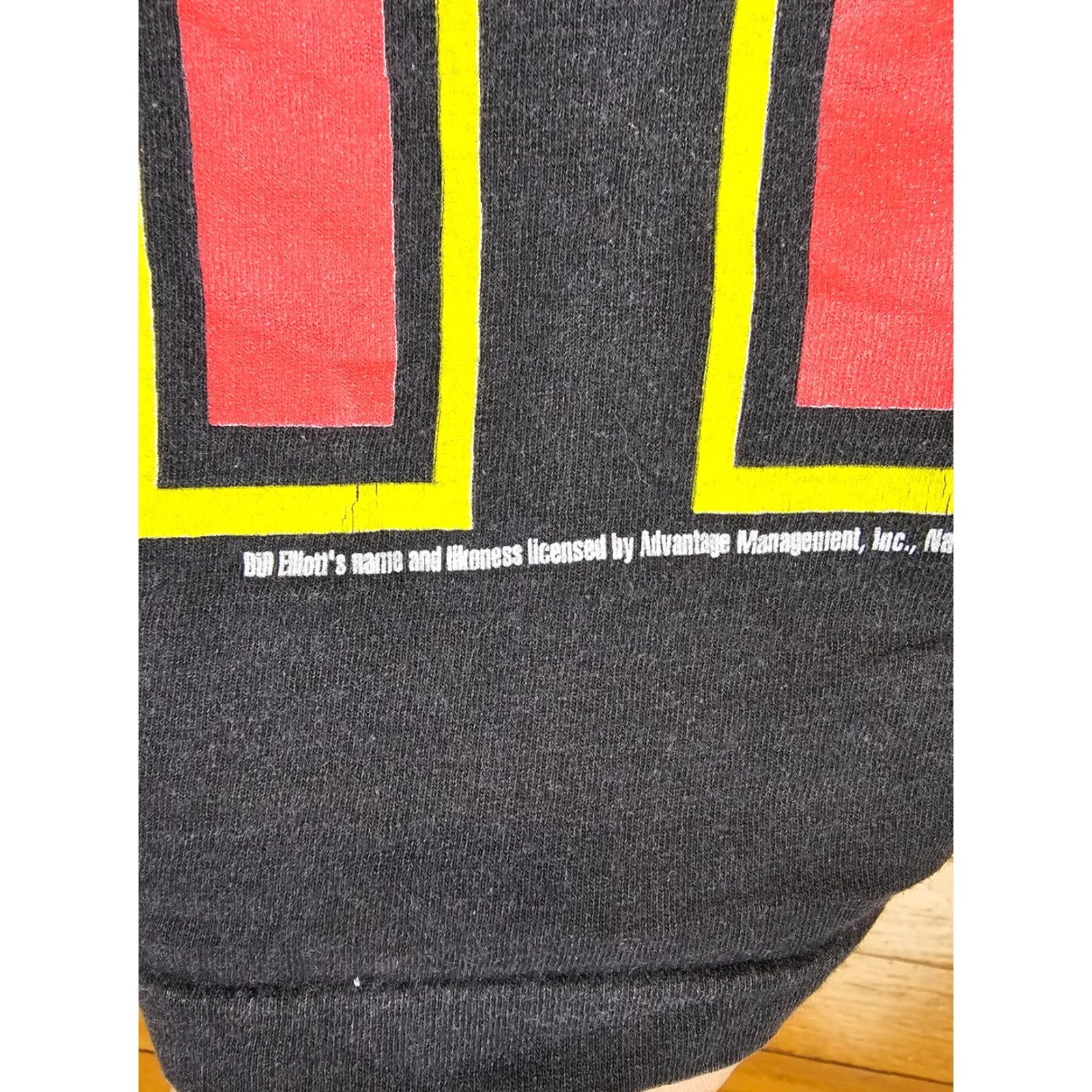 Vintage VINTAGE BILL ELLIOTT MCDONALD'S RACING TEAM BLACK T-SHIRT XL MEN Shirt T-Shirt XL Black Vintage 90s Grunge NASCAR USA Cookies Size US XL / EU 56 / 4 - 7 Thumbnail