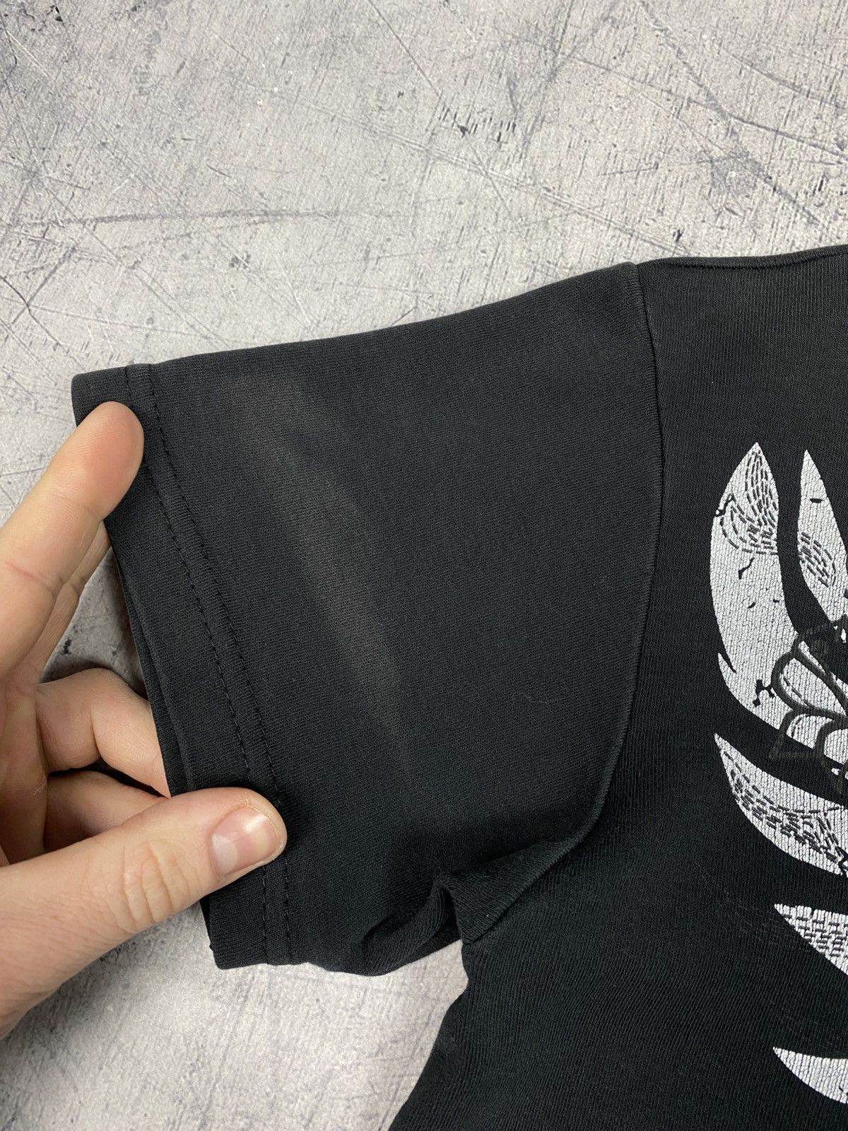 Diesel Vintage Diesel Archival Graphic Wing T-Shirt Faded Black Size US L / EU 52-54 / 3 - 8 Thumbnail