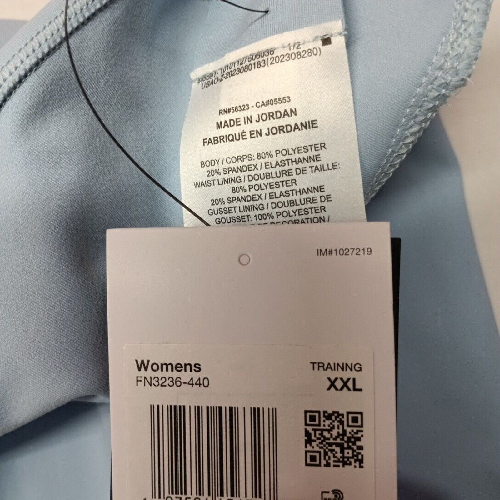 Nike Nike One Training Crop Length Leggings Women's 2XL Blue Size 33" - 5 Thumbnail