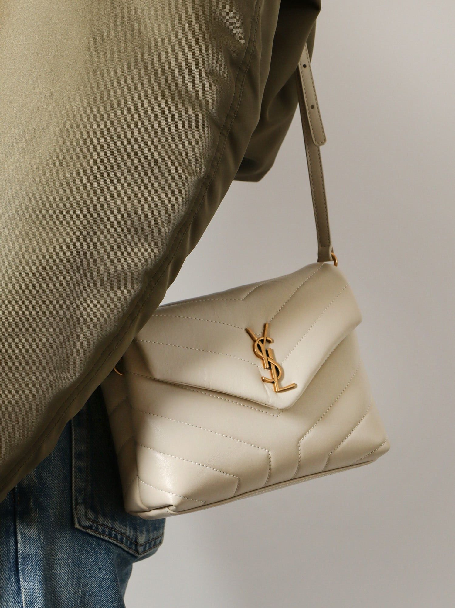 Saint Laurent Paris Lou Lou Mini Matelassã Leather Shoulder Bag, Women's