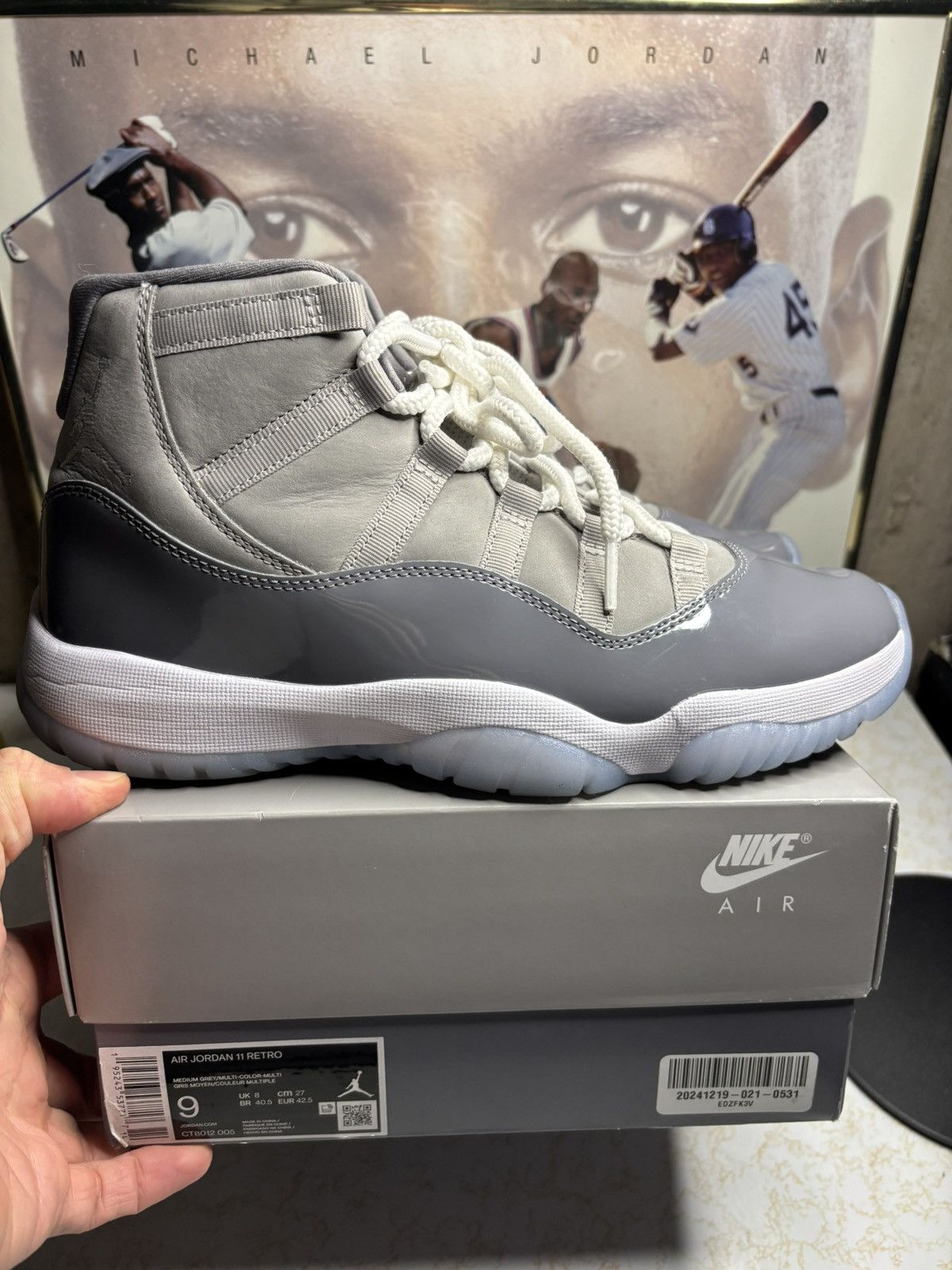 Jordan Brand Jordan Retro 11 ‘cool grey’ Size US 9 / EU 42 - 1 Thumbnail