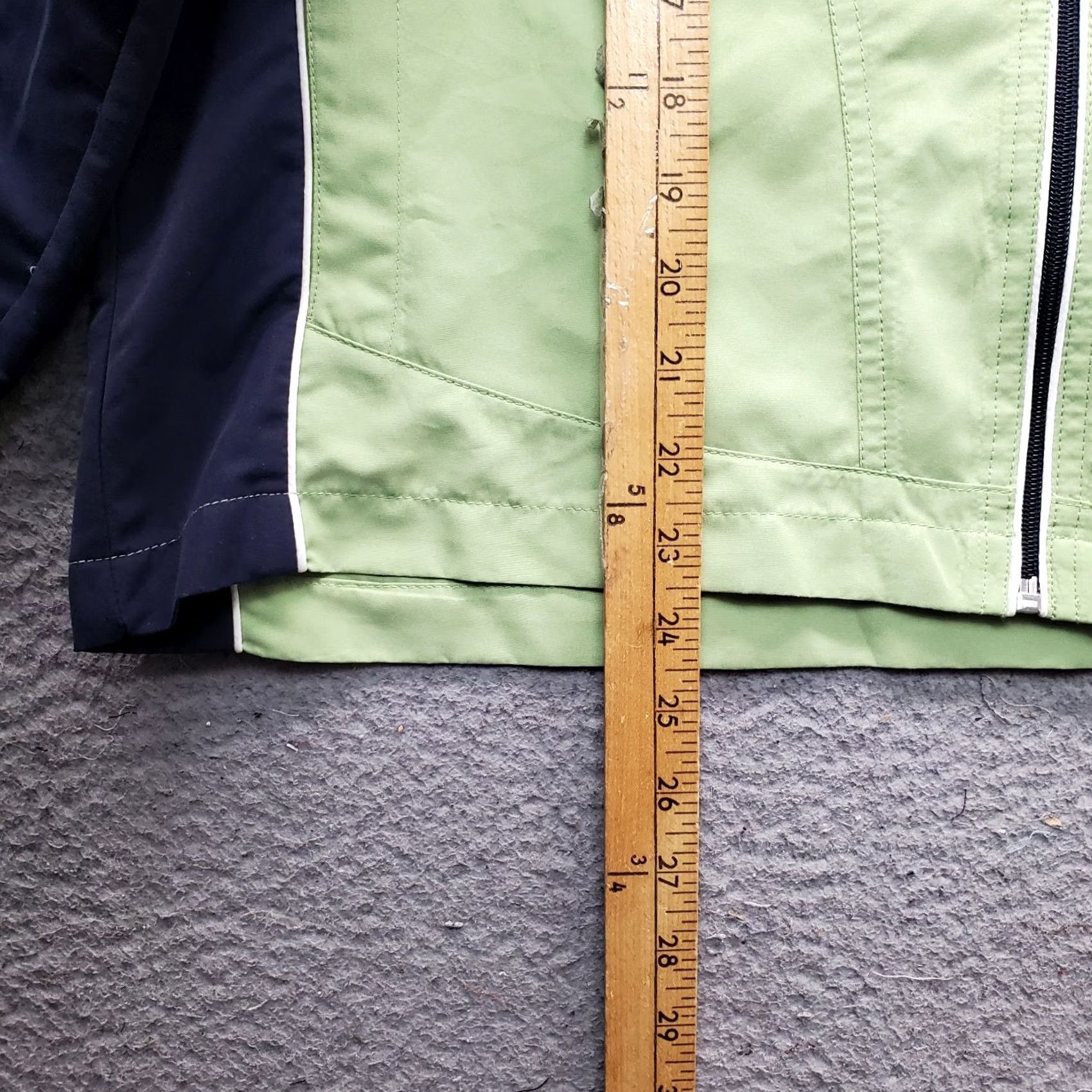 Gloria Vanderbilt Gloria Vanderbilt Sport Lightweight Hooded Jacket Womens L Green Windbreaker Jacket Size L / US 10 / IT 46 - 3 Thumbnail