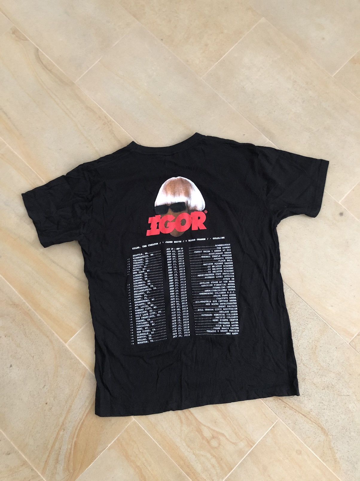 Golf Wang × Rap Tees × Vintage TYLOR THE CREATOR IGOR THE PUPPETS TOUR TEE Size US XL / EU 56 / 4 - 2 Thumbnail