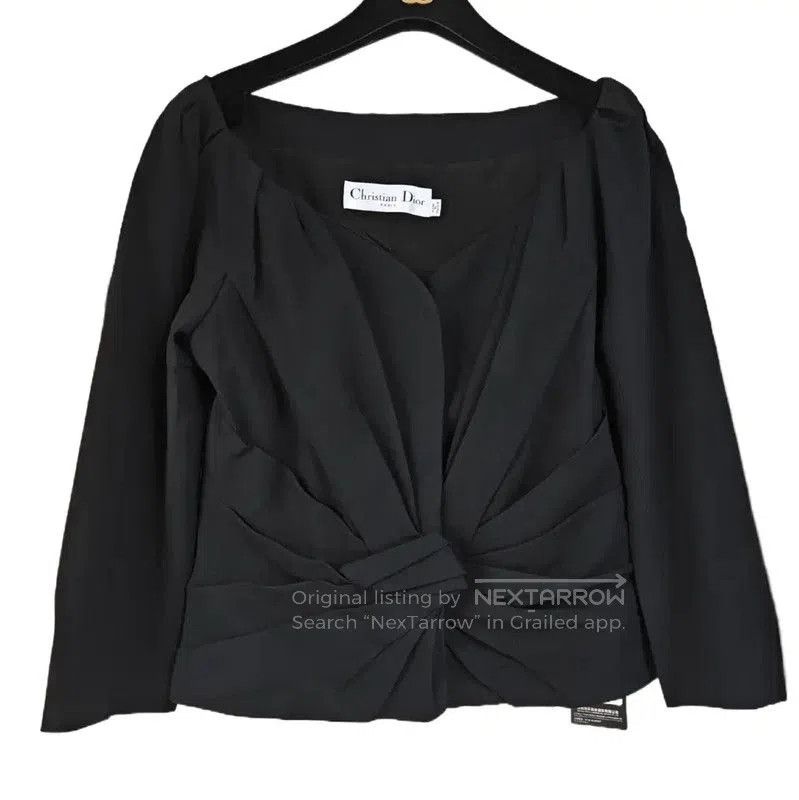 Dior Dior Black Silk Short Coat for Women . Size M / US 6-8 / IT 42-44 - 1 Thumbnail