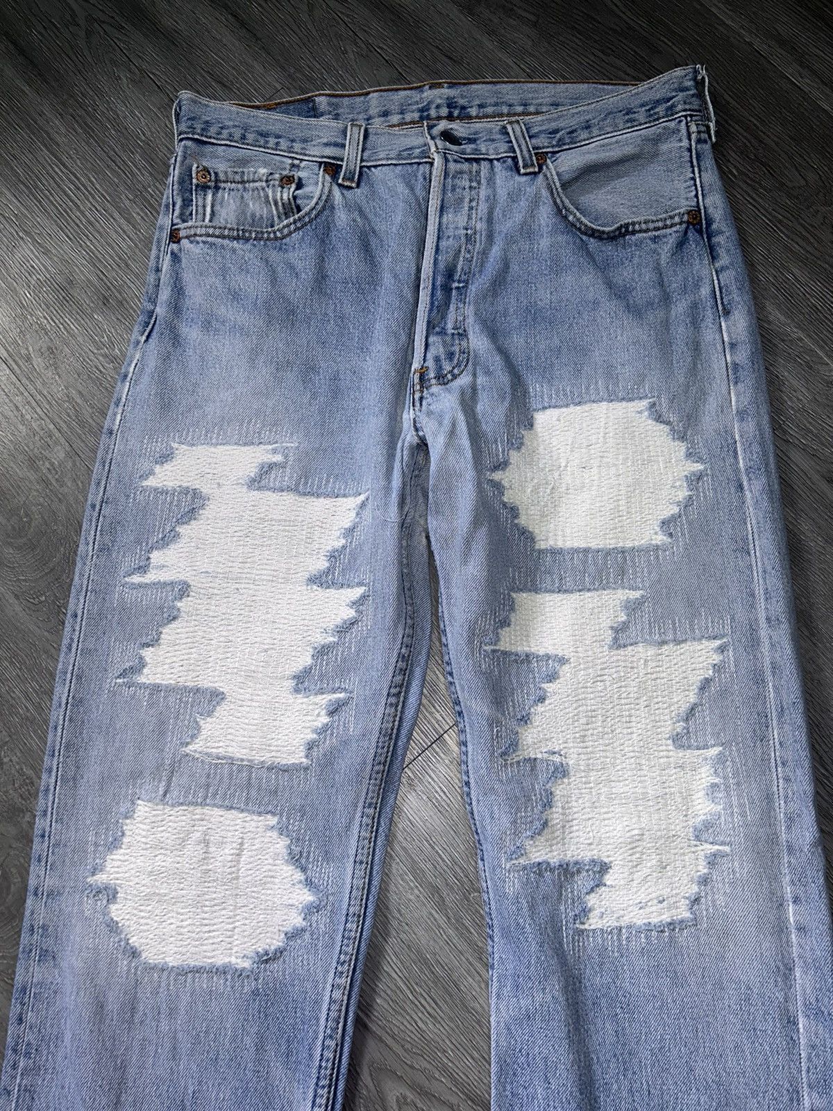 Levi's Vintage Levis Sashiko Jeans Style Size US 32 / EU 48 - 2 Thumbnail