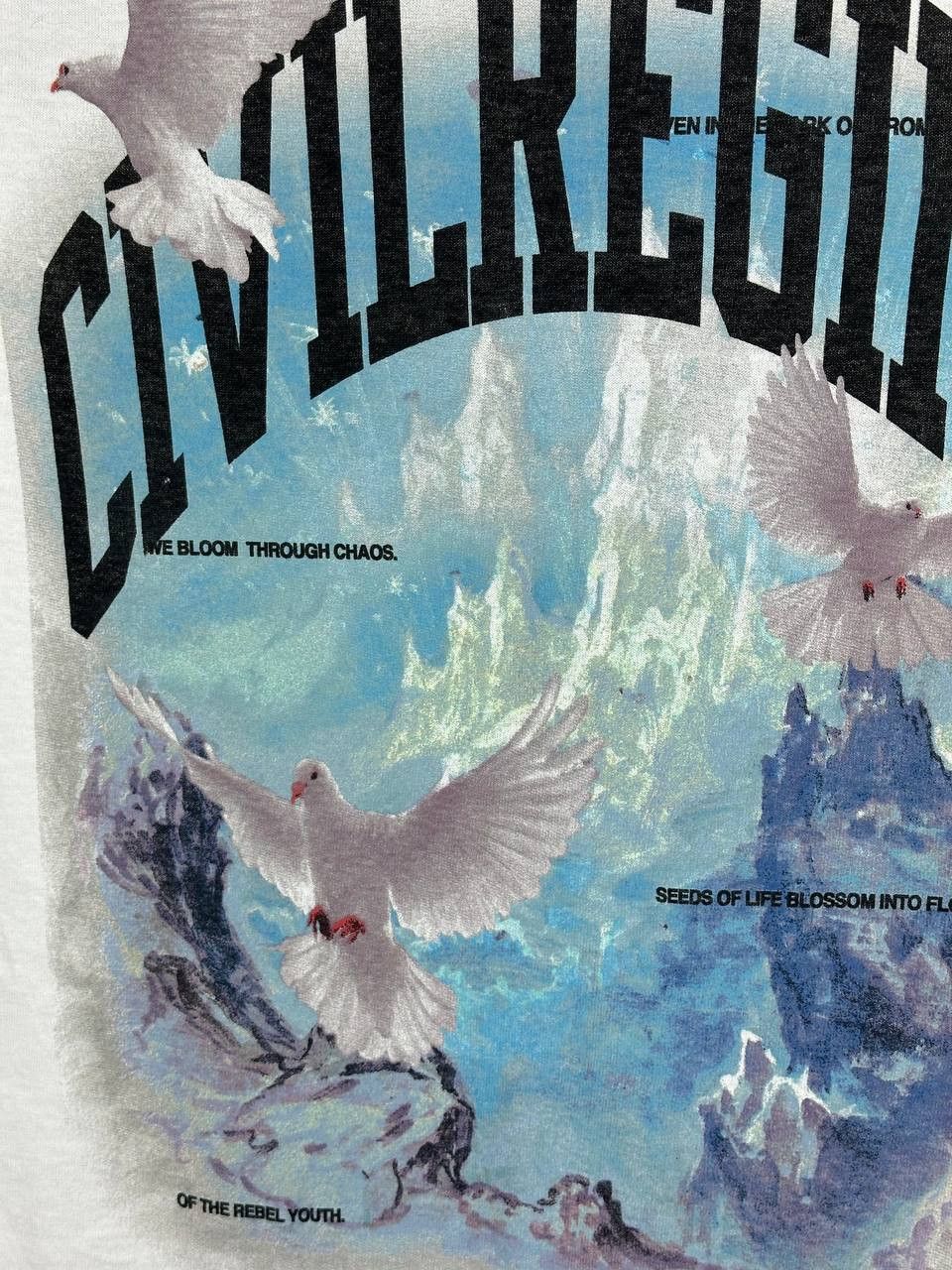 Civil Regime CIVIL REGIME Streetwear Graphic T Shirt Size US S / EU 44-46 / 1 - 4 Thumbnail