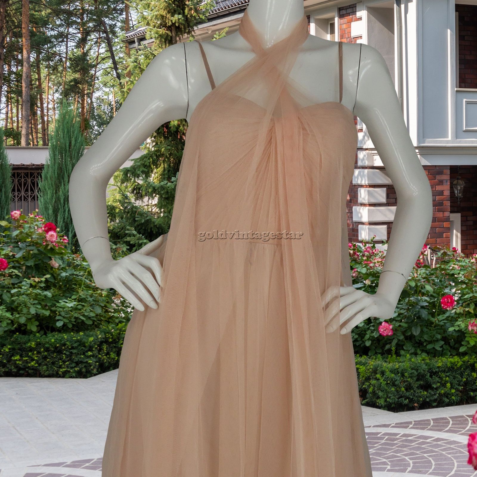 Other Adrianna Papell Pink Dress 8 Size M / US 6-8 / IT 42-44 - 3 Thumbnail