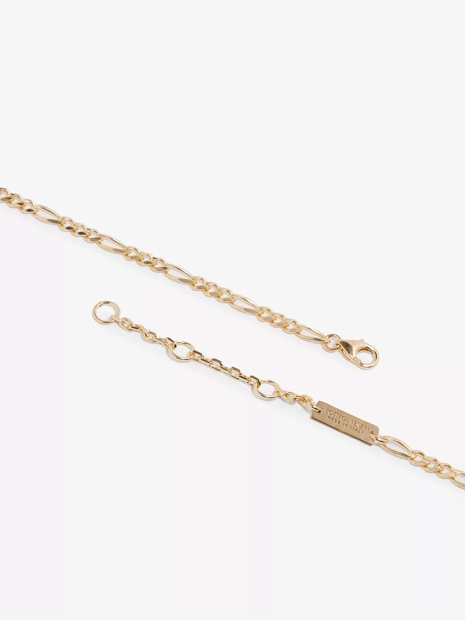 Bottega Veneta o1n1vont1124 Size: OS / Pendant Necklace Gold/Parakeet/White Size ONE SIZE - 3 Thumbnail