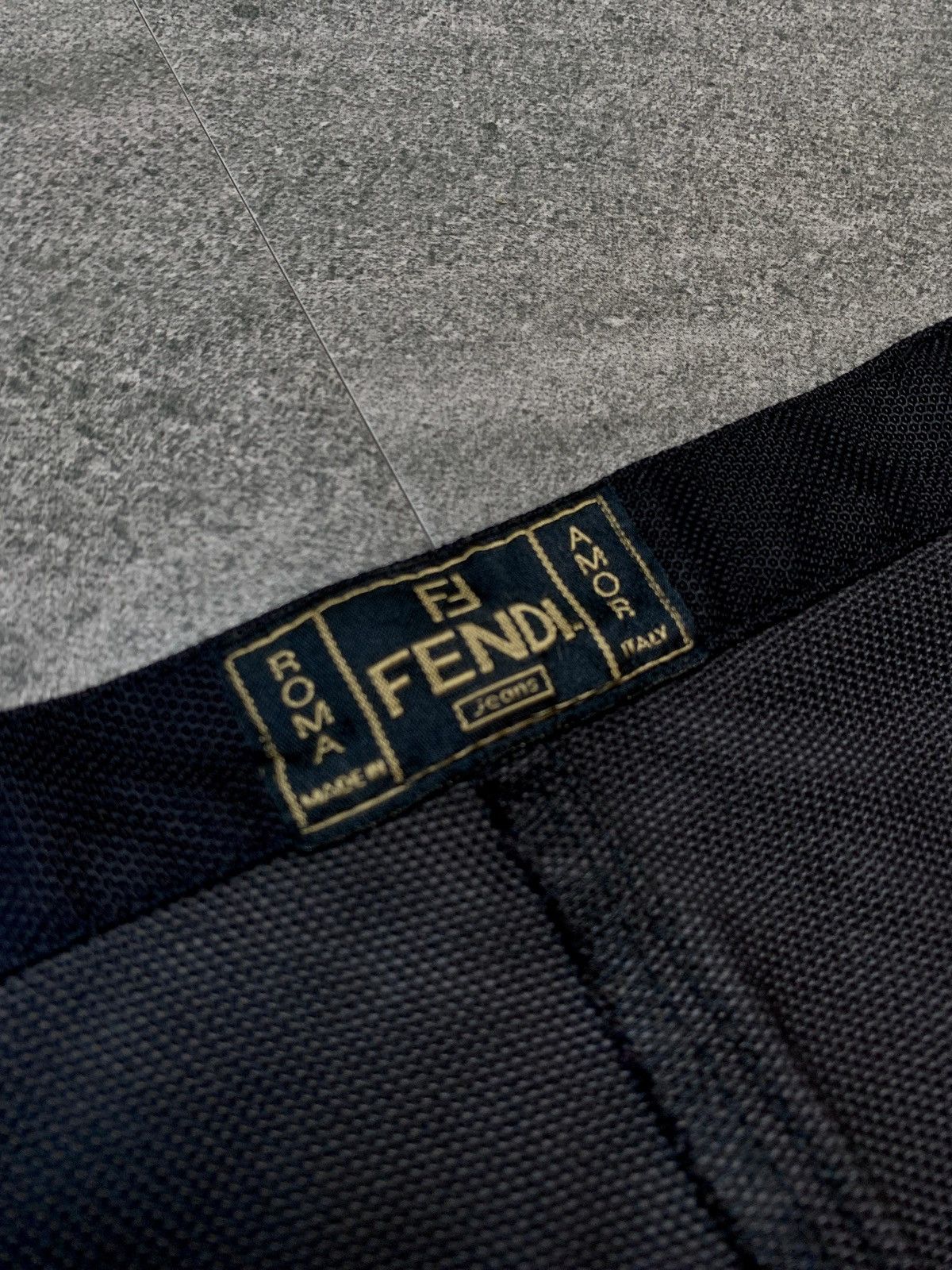 Fendi FREE TAX! 2000s Nylon Front Pocket Cargo Pants Size US 31 - 10 Thumbnail