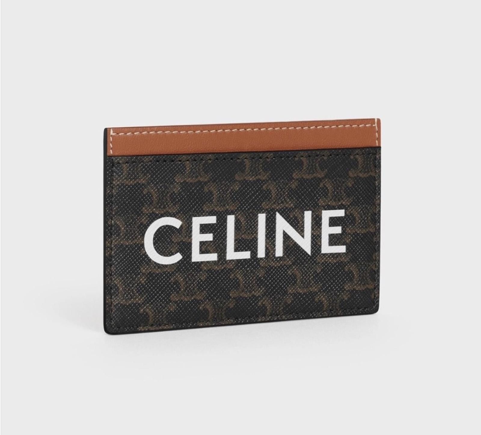 Celine Celine Triomphe Card Case Size ONE SIZE - 2 Thumbnail