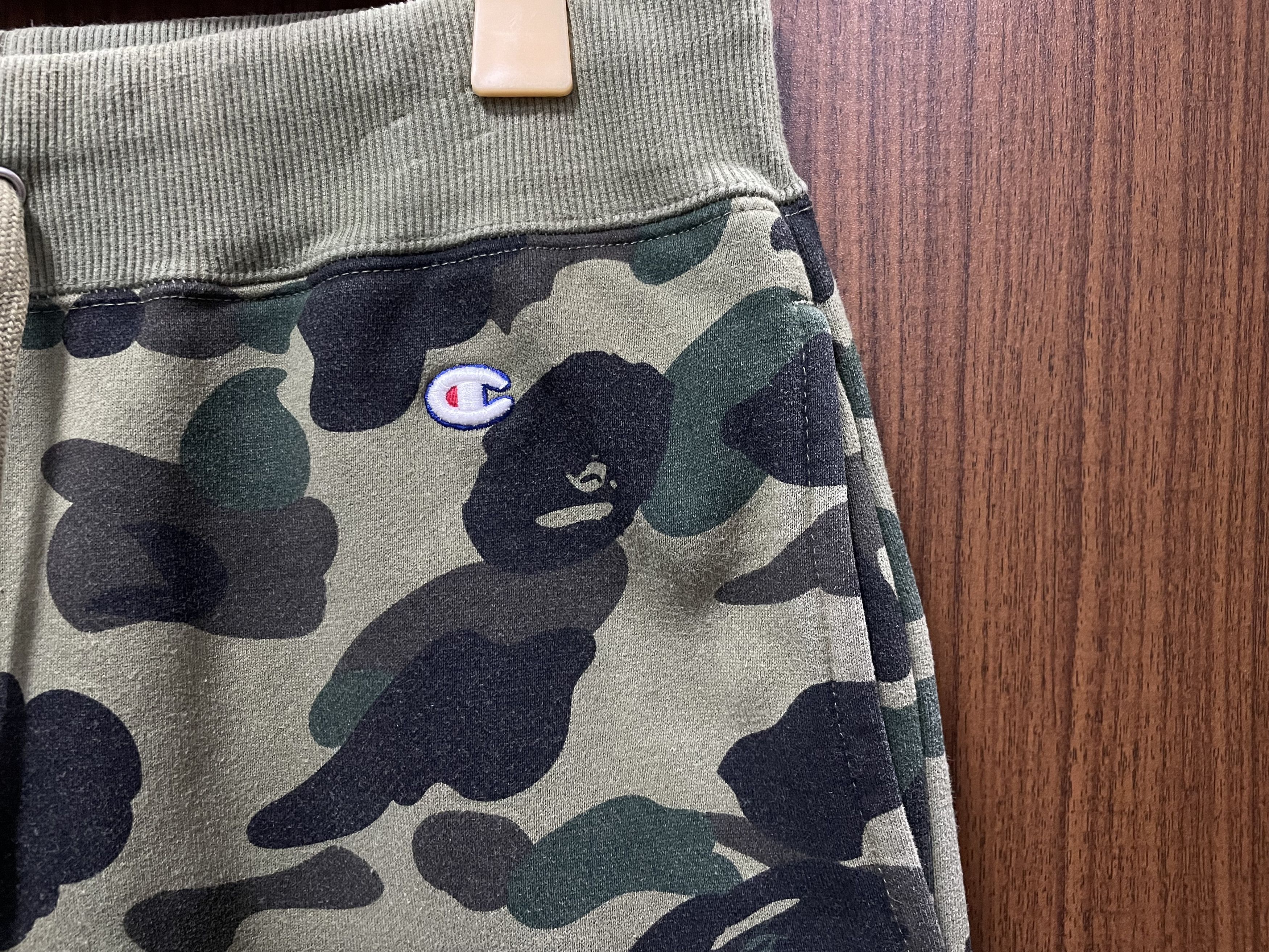 Bape × Champion Bape x Champion Jogger Pants 1st Camo Size US 31 - 5 Thumbnail