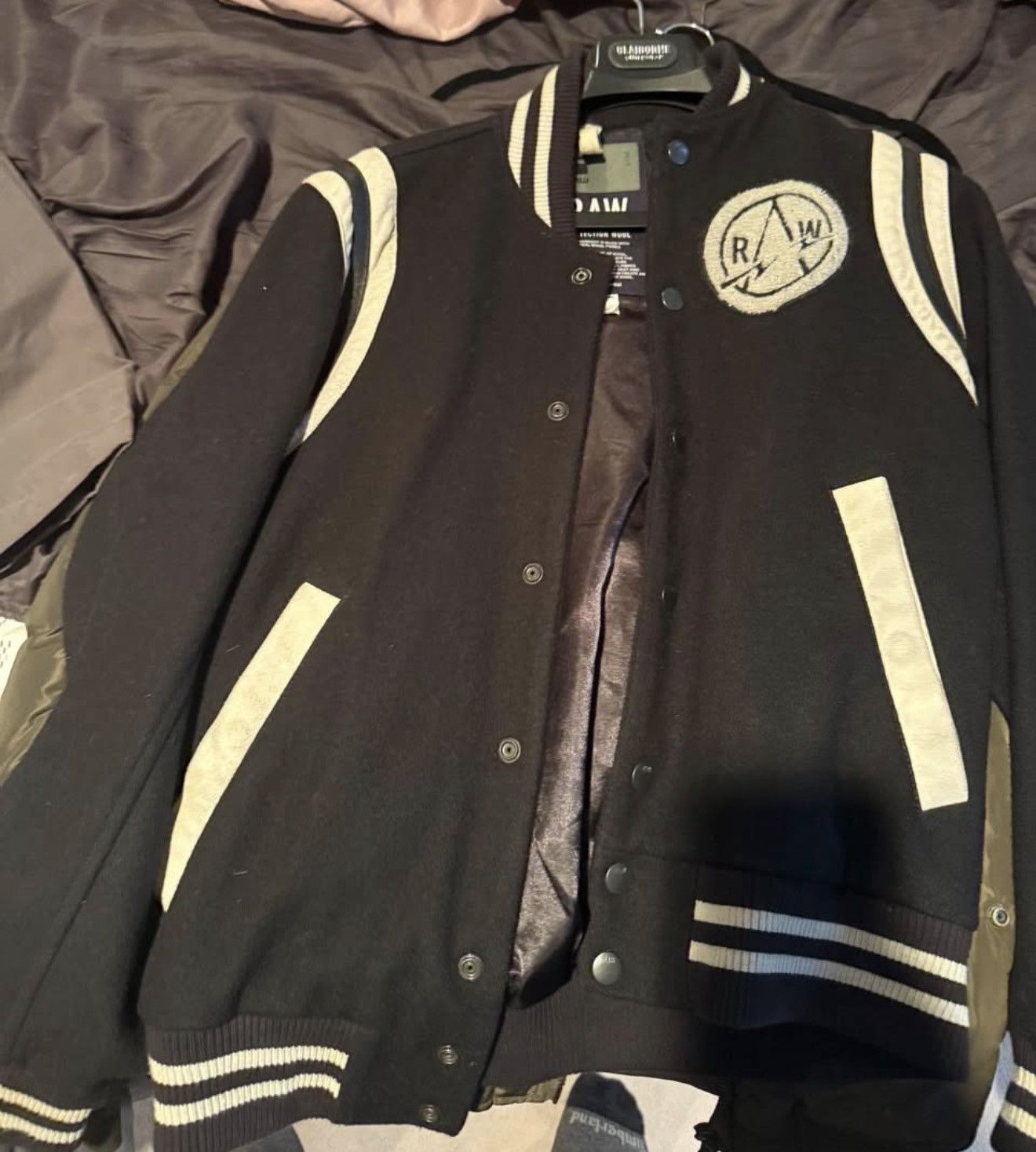 G-Star G-STAR RAW BASEBALL TEDDY LETTERMAN JACKET Size US L / EU 52-54 / 3 - 1 Preview