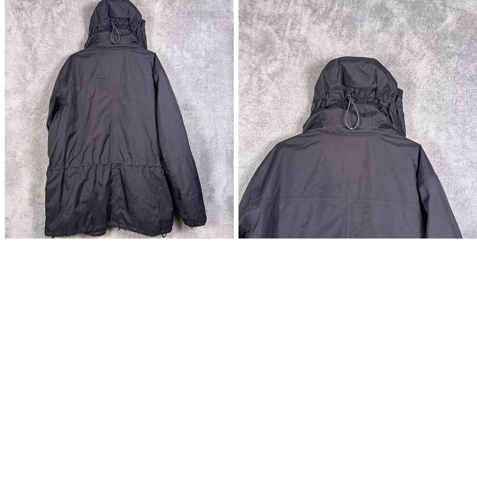 Eddie Bauer Eddie Bauer WeatherEdge Jacket Mens XLT Insulated Hooded Full Zip Parka Black Weathergear Rain Wind-Resistant Outdoors Camping Cargo Pockets Size US XL / EU 56 / 4 - 9 Thumbnail