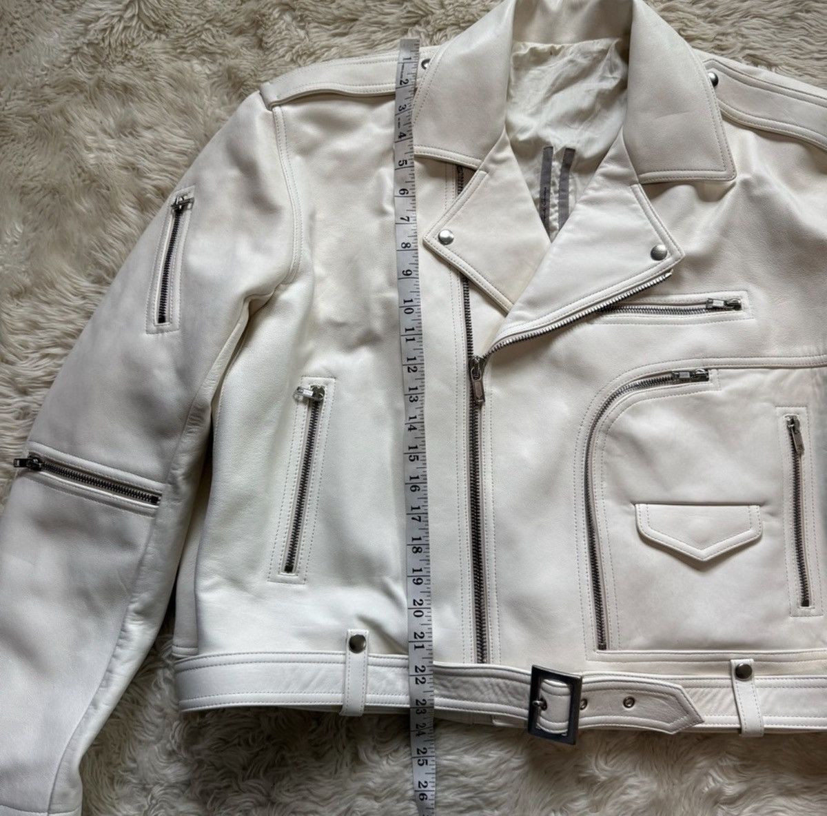 Rick Owens Rick Owens Concordians cropped Bauhaus stooges Albino Jacket Size US L / EU 52-54 / 3 - 17 Thumbnail