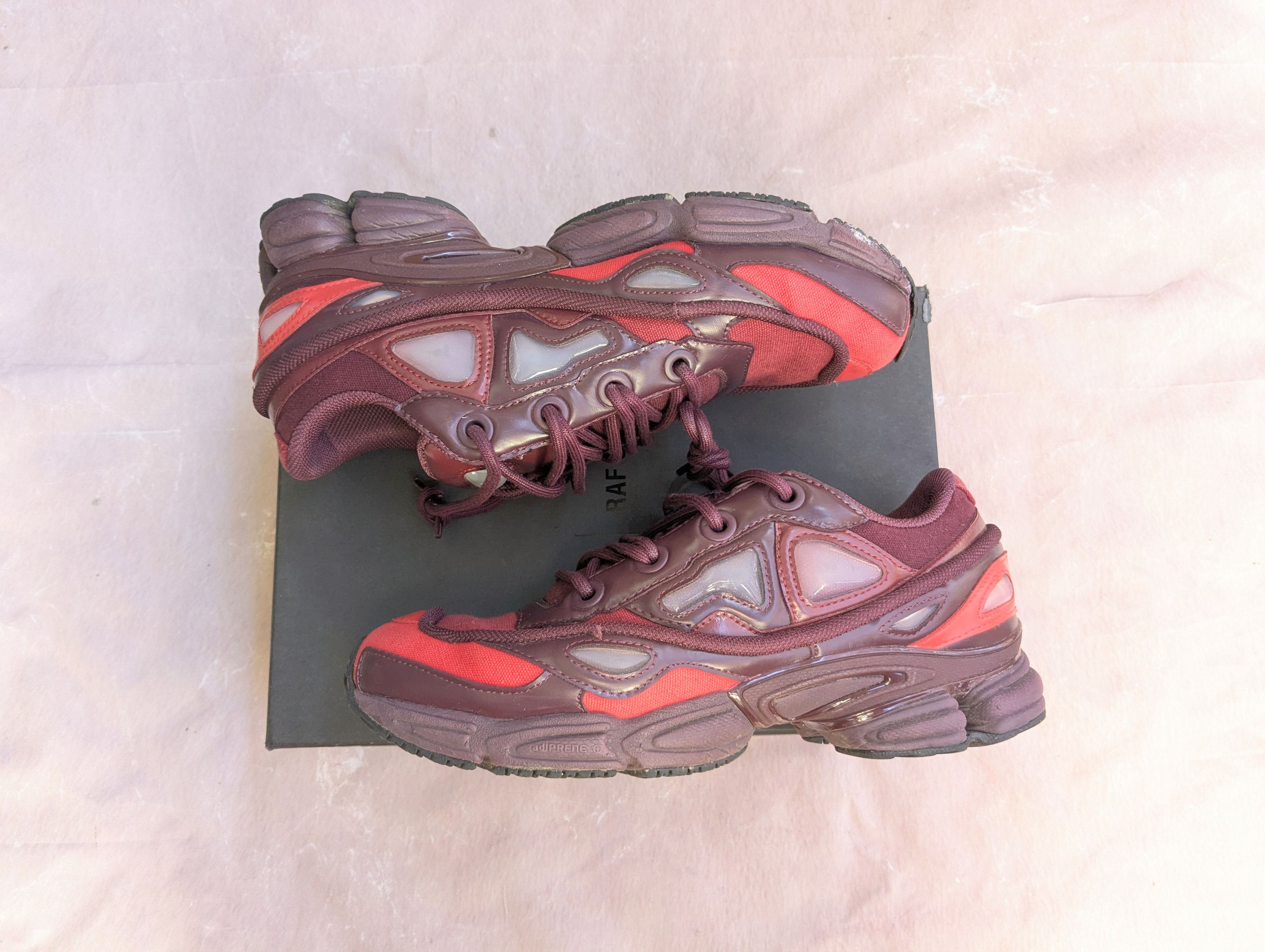 adidas Raf Simons Ozweego Burgundy Red B22538