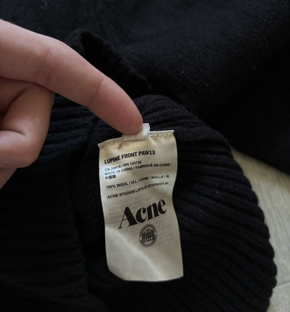 Acne Studios Acne Studios Wool Sweater Evil Is Life Rare Size XS / US 0-2 / IT 36-38 - 4 Thumbnail