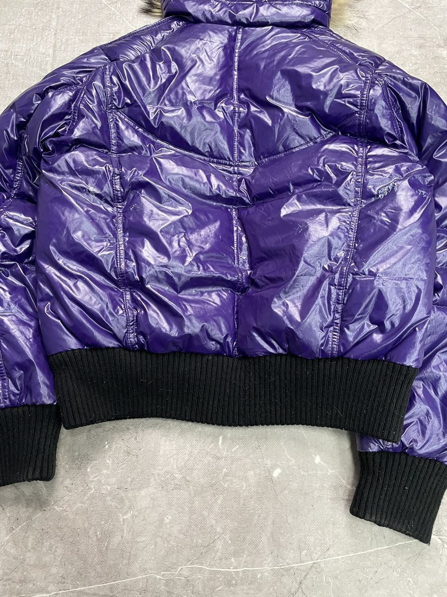 If Six Was Nine Vintage if six was nine fashion Bomber Jacket Fur Hood Y2K Size US M / EU 48-50 / 2 - 14 Thumbnail