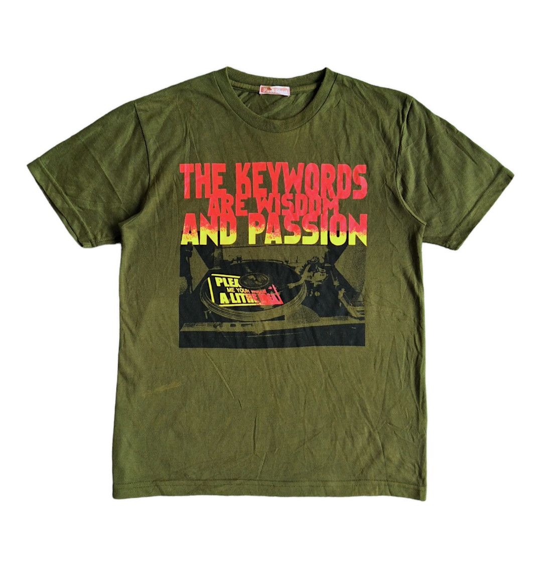 Vintage VTG STREET PARK THE KEYWORDS ARE WISDOM AND PASSION Size US M / EU 48-50 / 2 - 1 Thumbnail