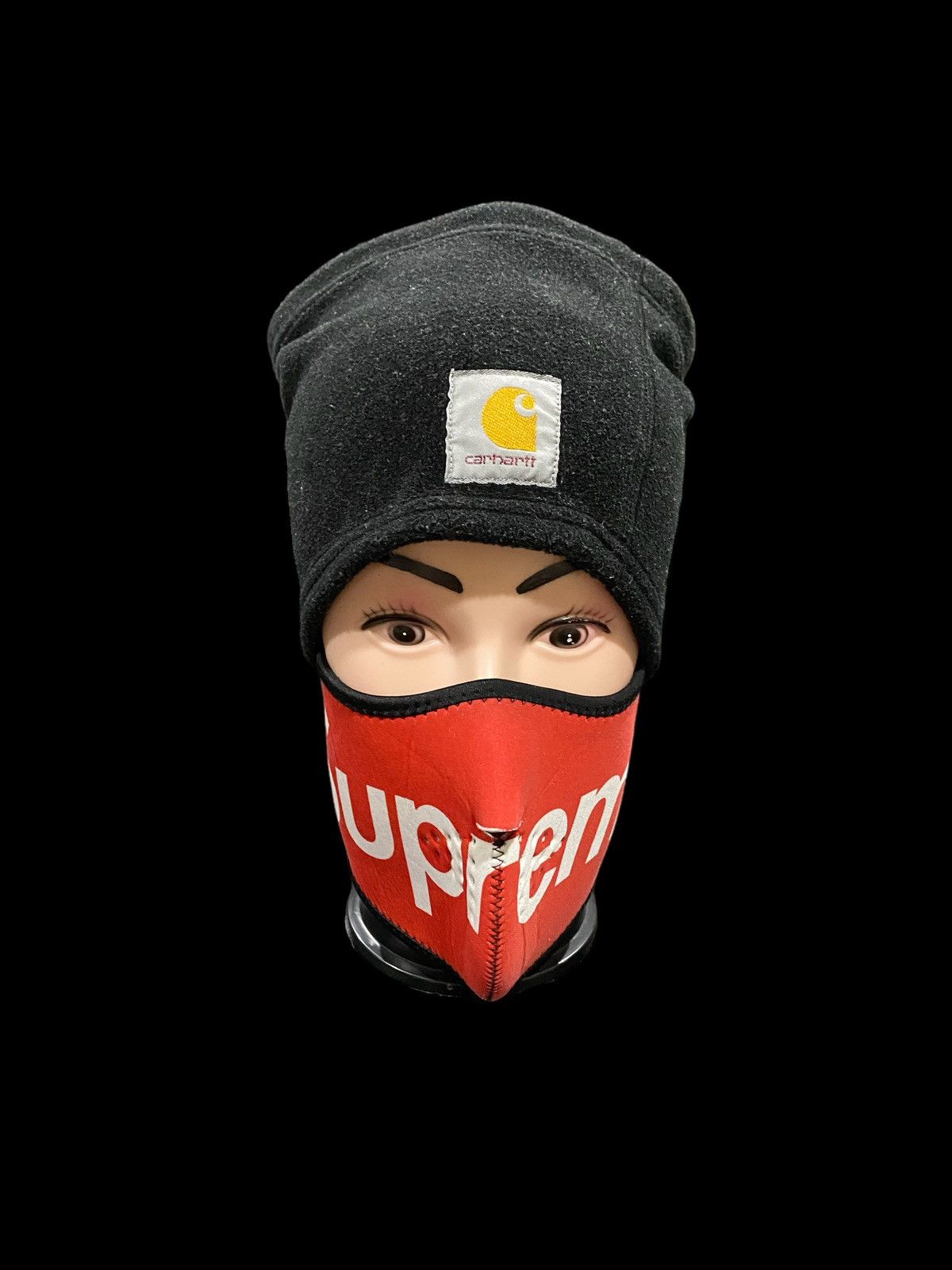 image of Carhartt x Vintage Carhatt Hats Design Hiphop Stye in Black, Men's