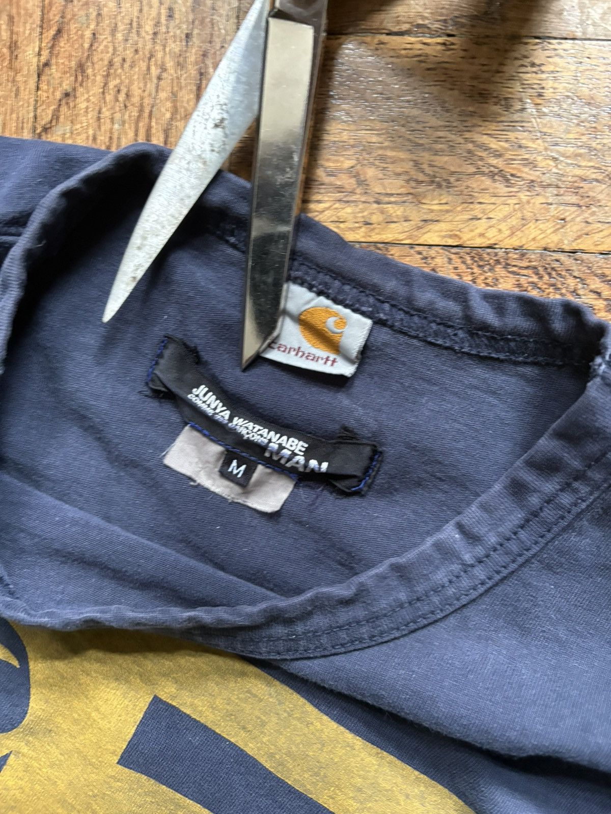 Junya Watanabe JUNYA WATANABE CARHARTT TEE Size US M / EU 48-50 / 2 - 2 Thumbnail