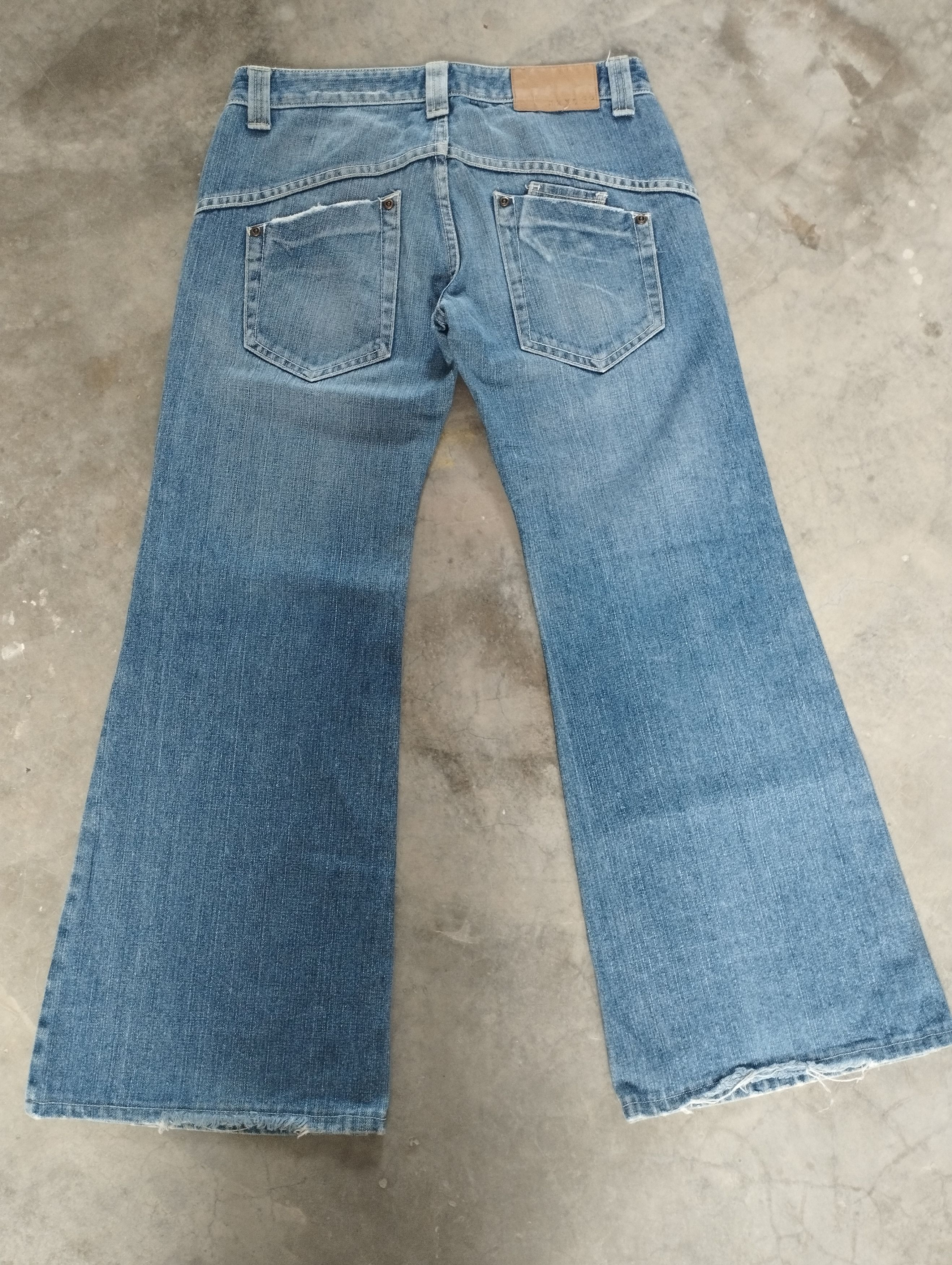 Tornado Mart Super Flare Loose Jeans Japan Flare Bellbottom Jeans Size US 31 - 2 Thumbnail