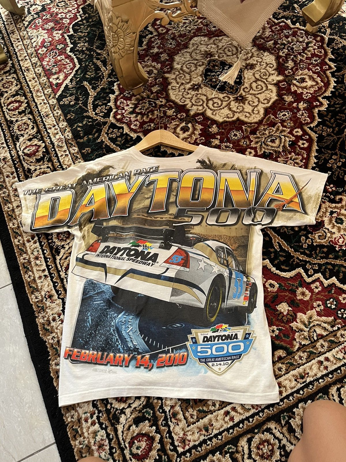 Daytona × NASCAR 2010 AOP Nascar Daytona 500 The Great America Race Size US M / EU 48-50 / 2 - 1 Thumbnail