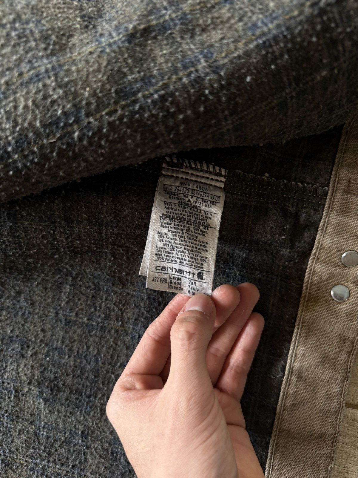 Carhartt J97 FRB Carhartt Detroit Jacket Size US L / EU 52-54 / 3 - 7 Thumbnail