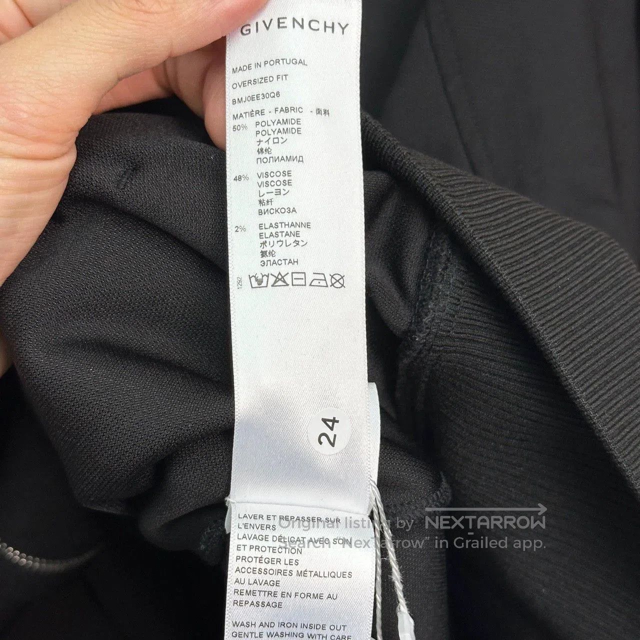 Givenchy Givenchy Chito Side Printed Jacket XXL. Size US XXL / EU 58 / 5 - 4 Thumbnail