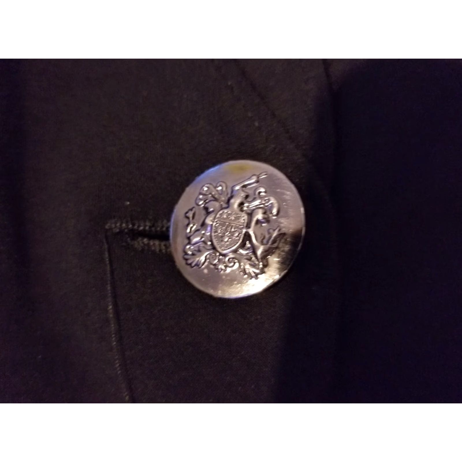 White House Black Market Womens White House Black Market Blazer Jacket 10 Black Shirt? Size L / US 10 / IT 46 - 3 Thumbnail
