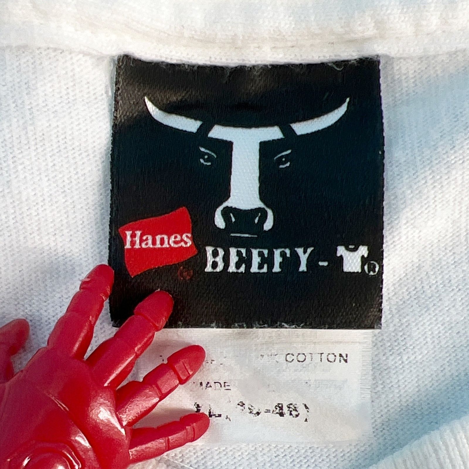 Hanes × Vintage 90s Buck Baker Racing School tshirt 1990s vintage Size US XL / EU 56 / 4 - 5 Thumbnail