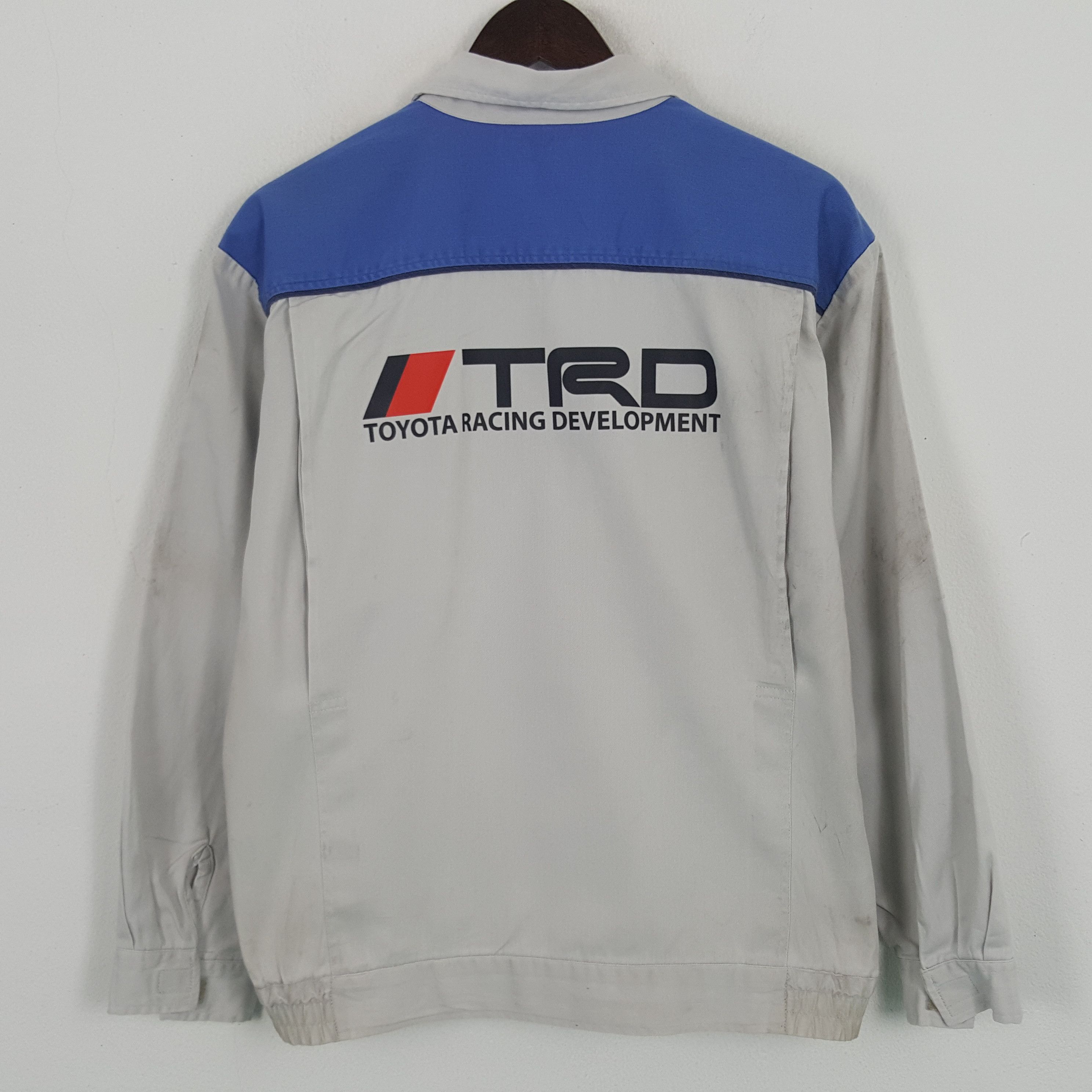 Japanese Brand × Vintage Vintage Toyota Racing Development Custom Art Logo Jacket Size US L / EU 52-54 / 3 - 1 Thumbnail