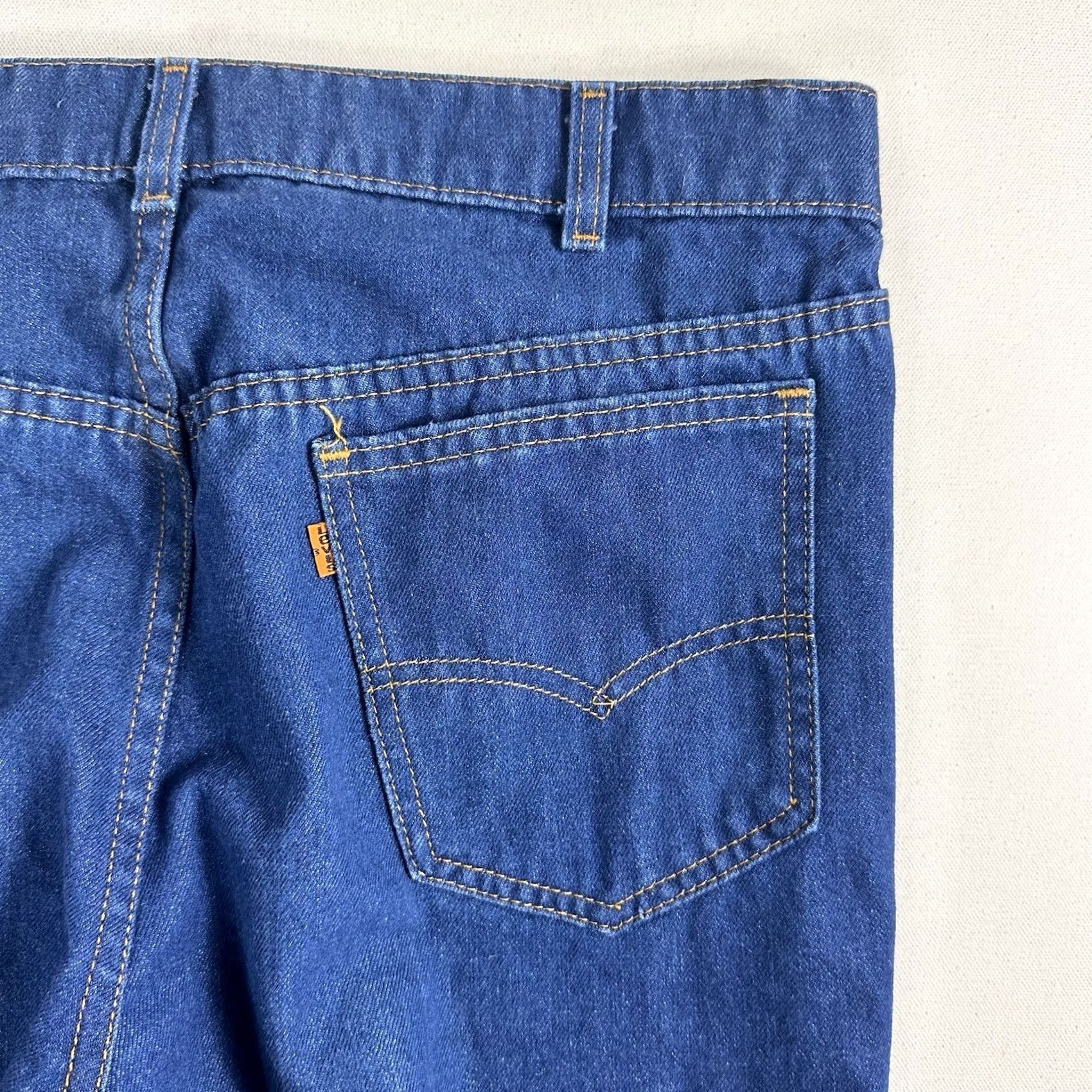 Levi's VINTAGE Levi’s Jean Mens Size 36x31 Blue Orange Tab 80s 1984 Skosh More Room Size US 36 / EU 52 - 2 Thumbnail