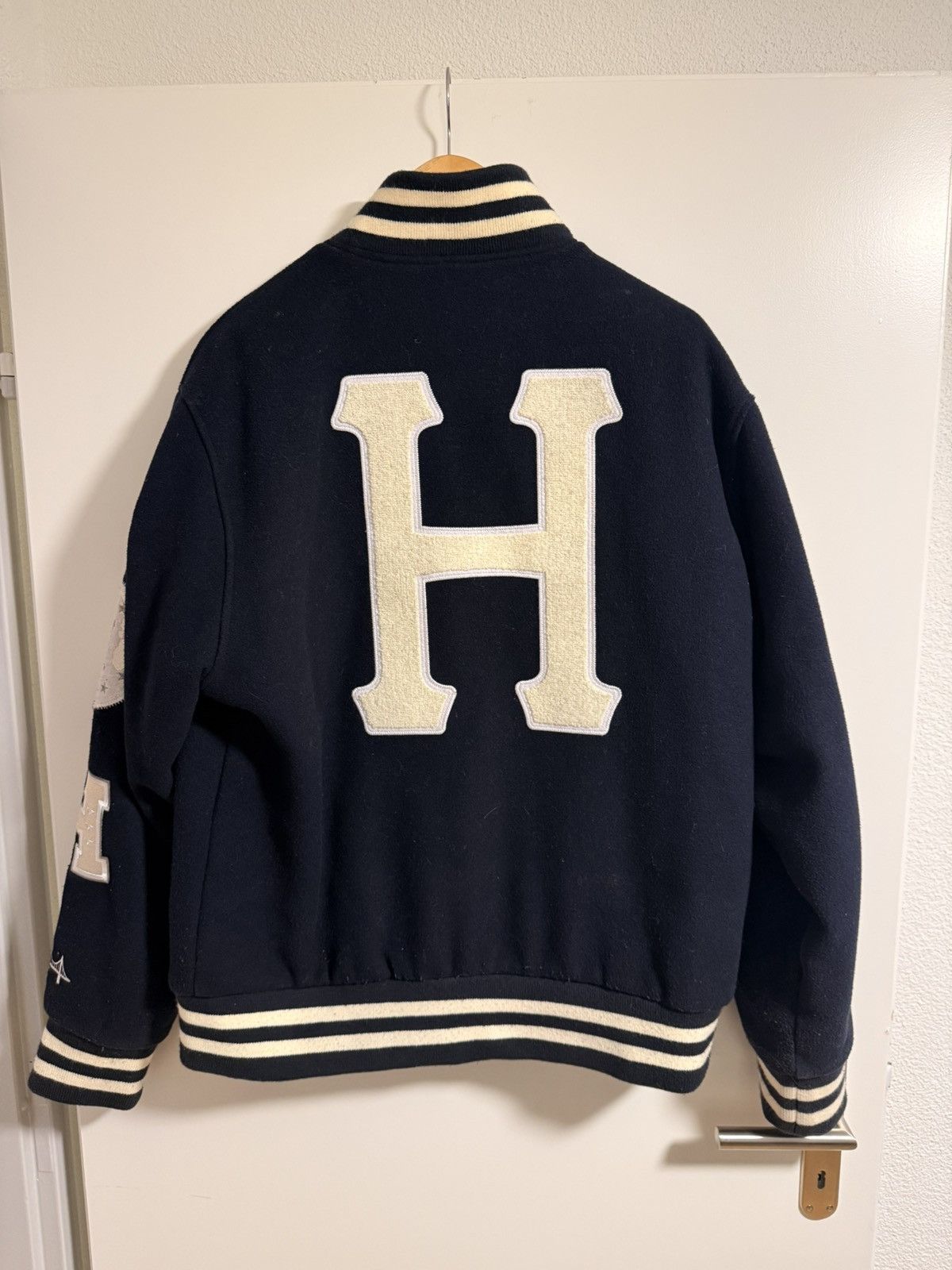 Huf HUF 20 Year Classic H Varsity Jacket Men's College Jacket Size US L / EU 52-54 / 3 - 2 Thumbnail